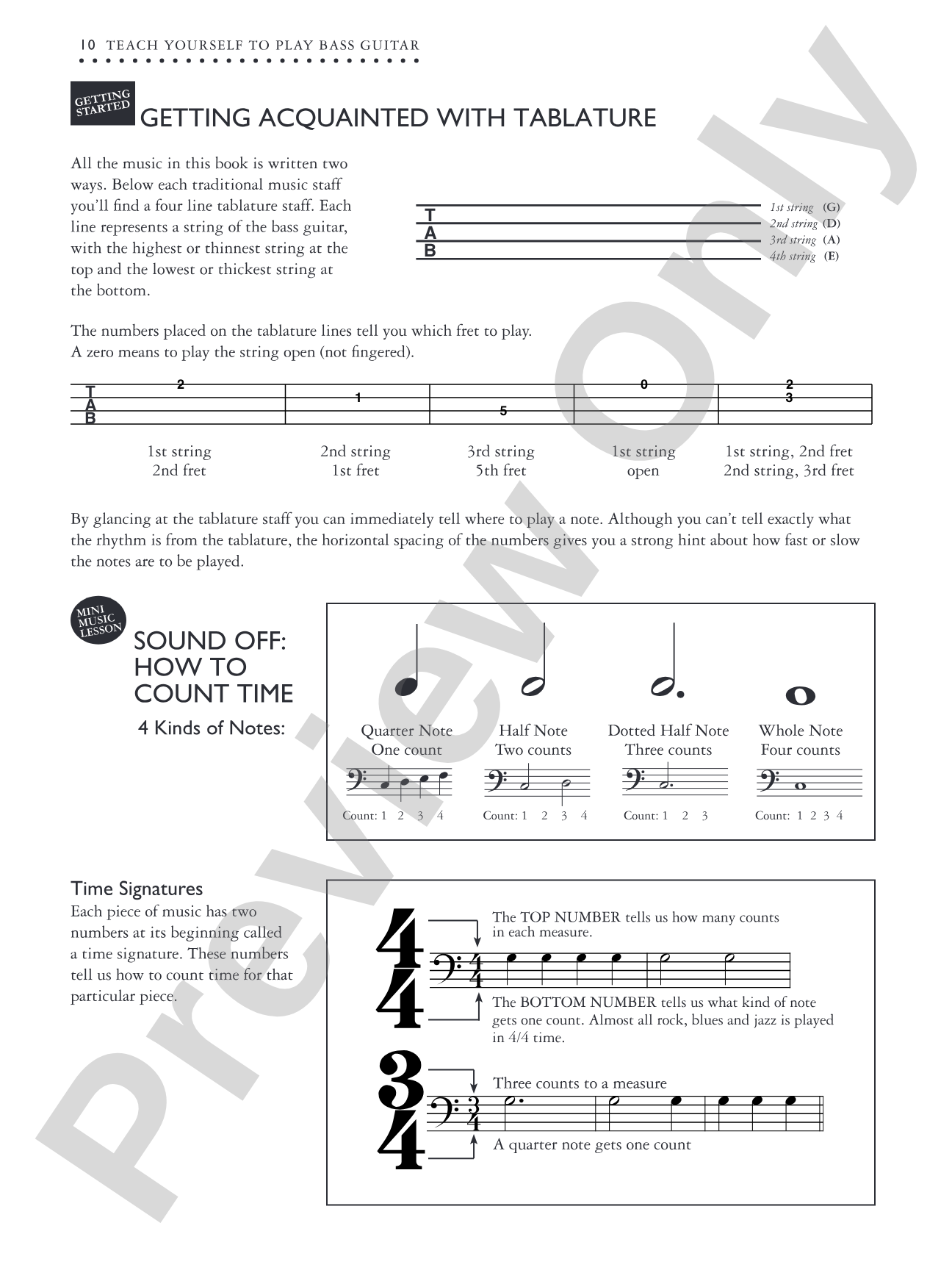 Alfred's Teach Yourself to Play Bass: Everything You Need to Know to Start Playing Now!
