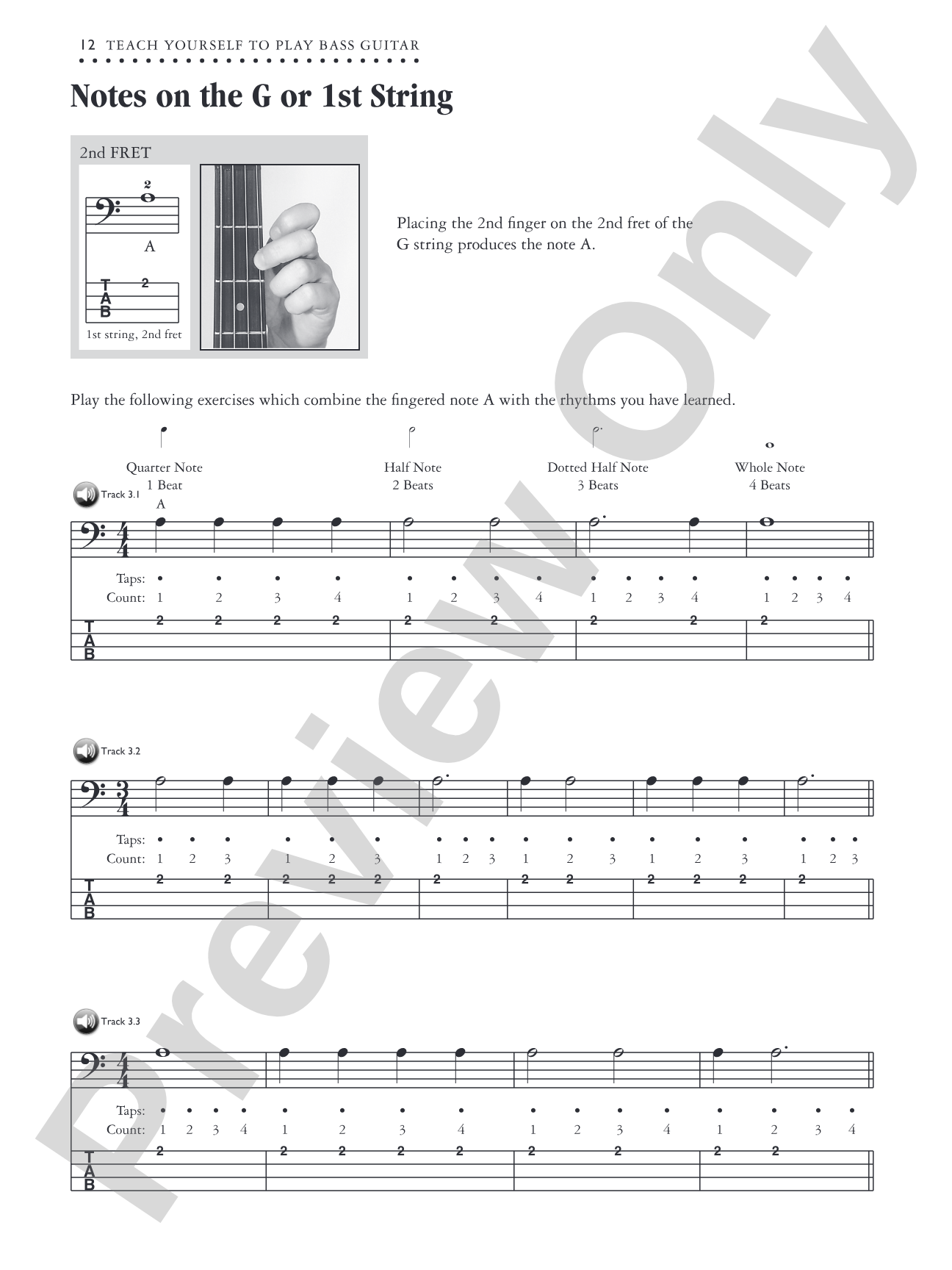 Alfred's Teach Yourself to Play Bass: Everything You Need to Know to Start Playing Now!