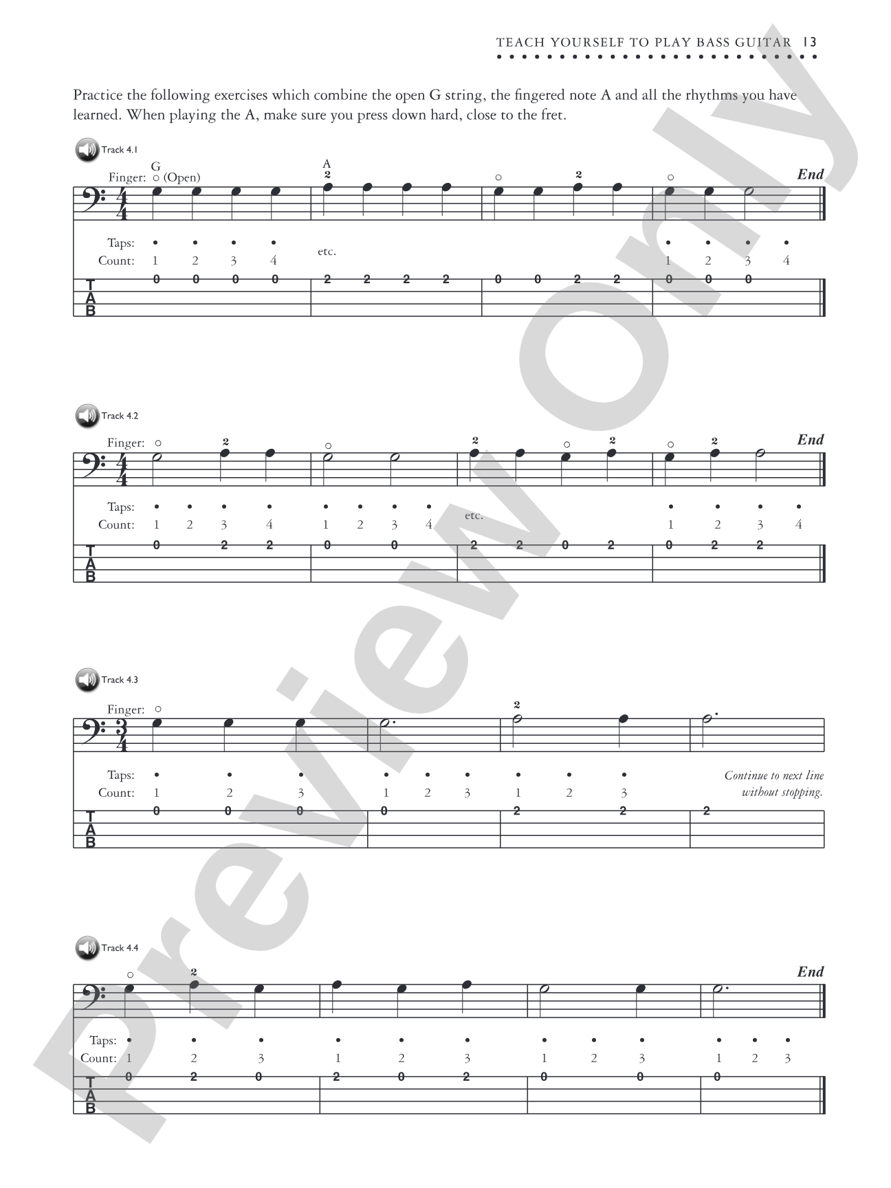 Alfred's Teach Yourself to Play Bass: Everything You Need to Know to Start Playing Now!