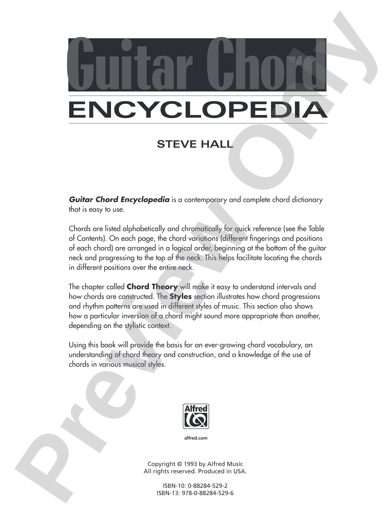 Guitar Chord Encyclopedia: 36 Chords in Each Key
