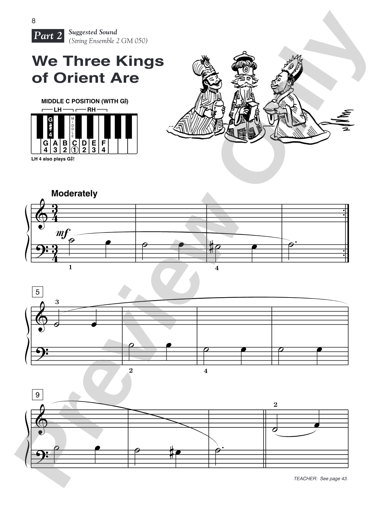 Alfred's Basic Piano Library: Merry Christmas! Ensemble, Book 1A: Piano