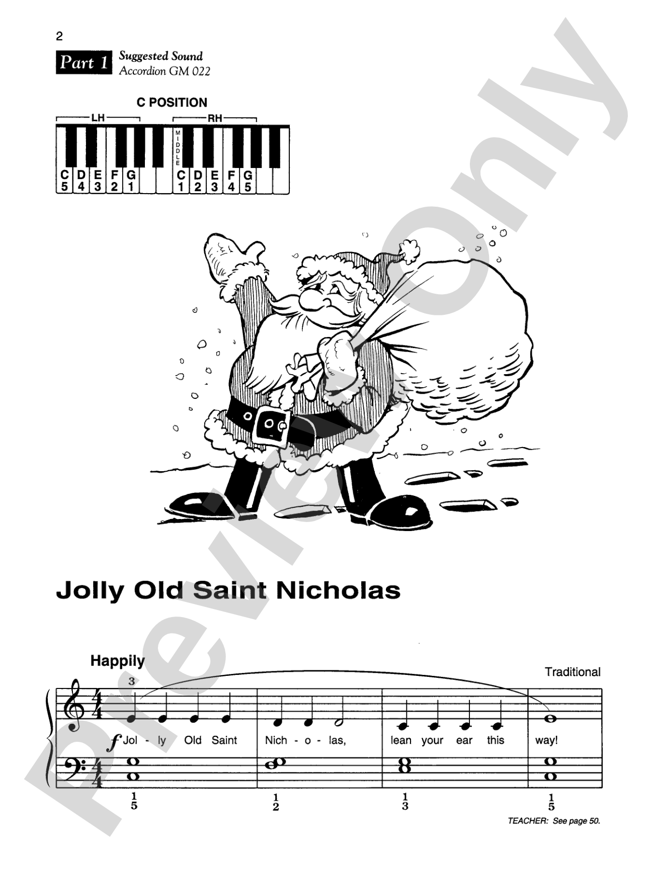 Alfred's Basic Piano Library: Merry Christmas! Ensemble, Book 1B: Piano