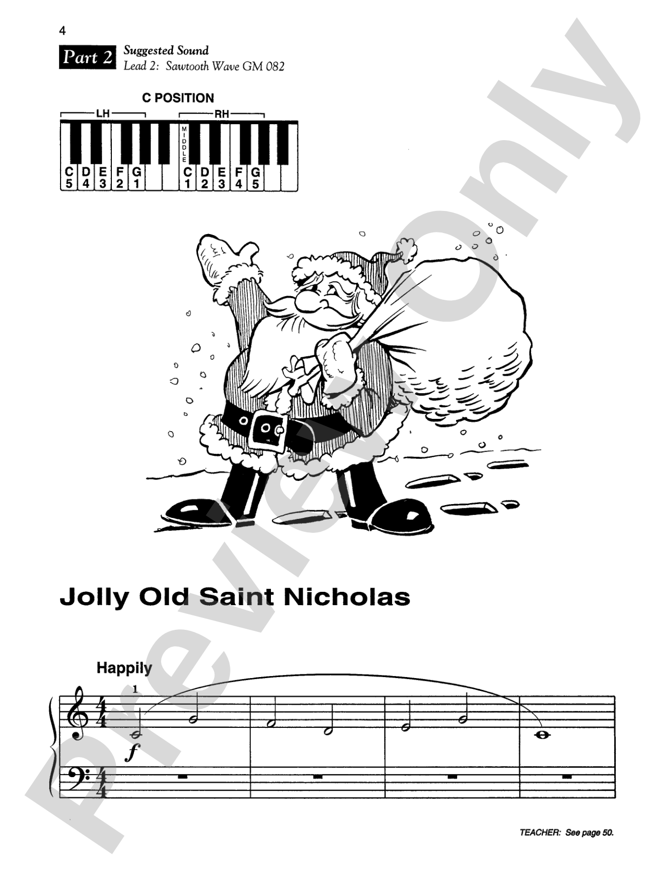 Alfred's Basic Piano Library: Merry Christmas! Ensemble, Book 1B: Piano