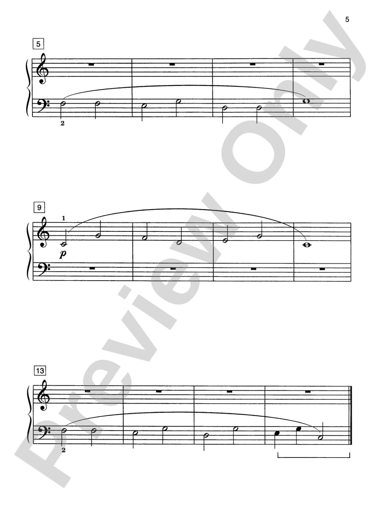 Alfred's Basic Piano Library: Merry Christmas! Ensemble, Book 1B: Piano