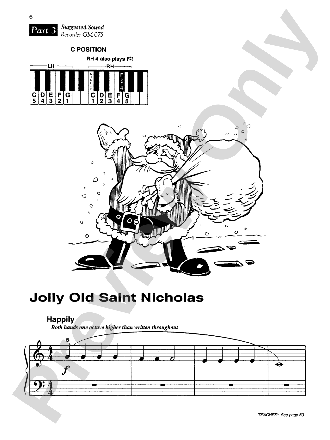 Alfred's Basic Piano Library: Merry Christmas! Ensemble, Book 1B: Piano