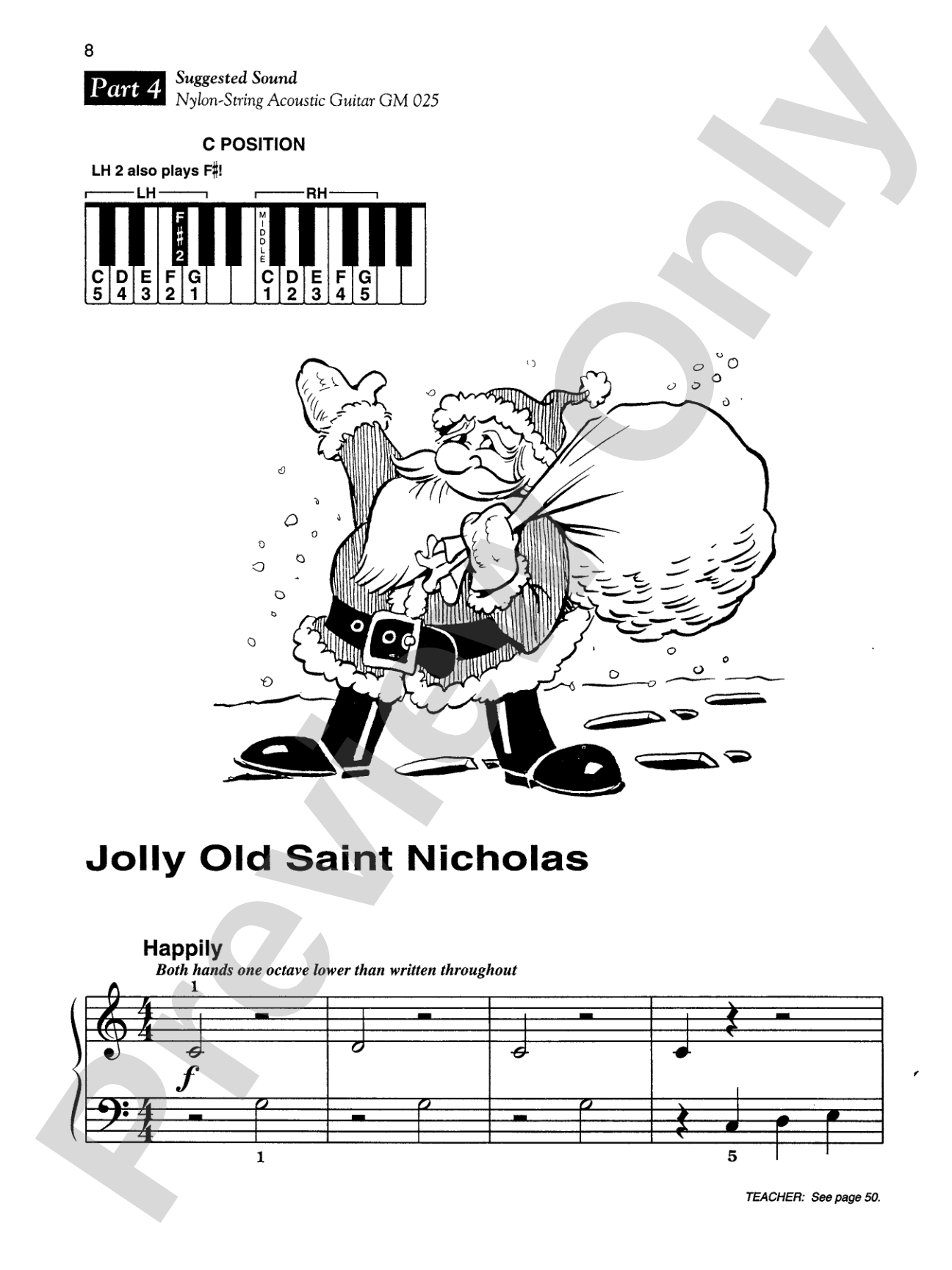 Alfred's Basic Piano Library: Merry Christmas! Ensemble, Book 1B: Piano