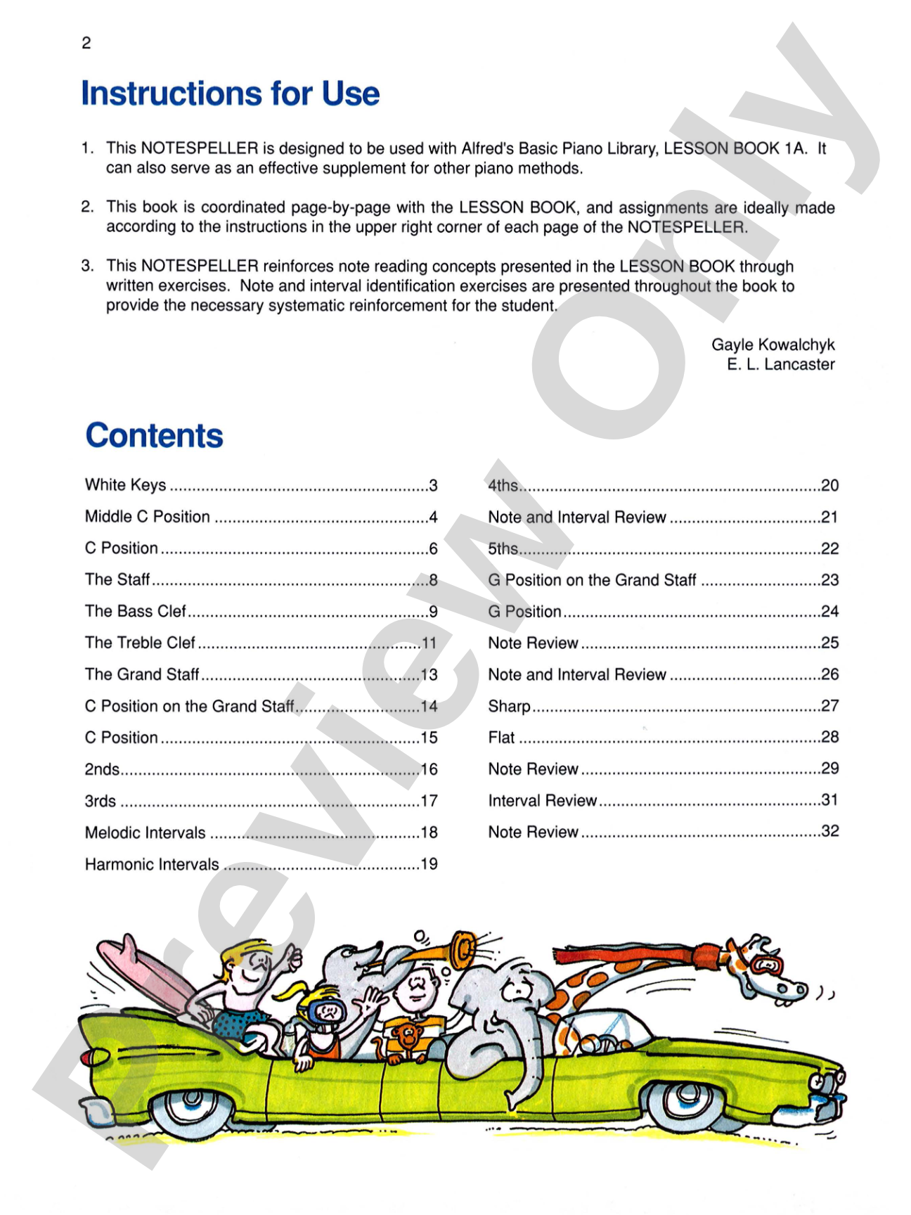 Alfred's Basic Piano Library: Notespeller Book 1A: Piano