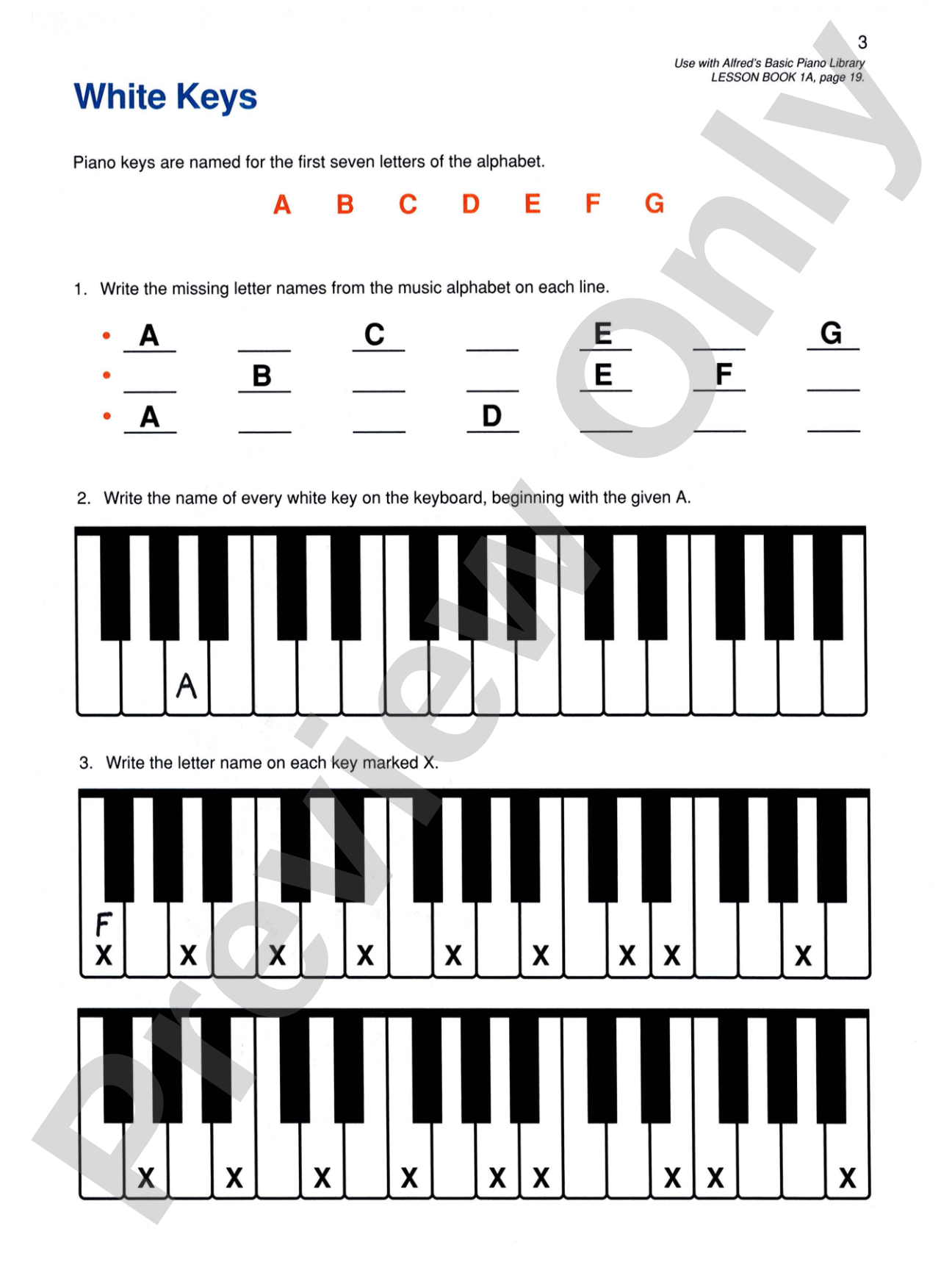 Alfred's Basic Piano Library: Notespeller Book 1A: Piano