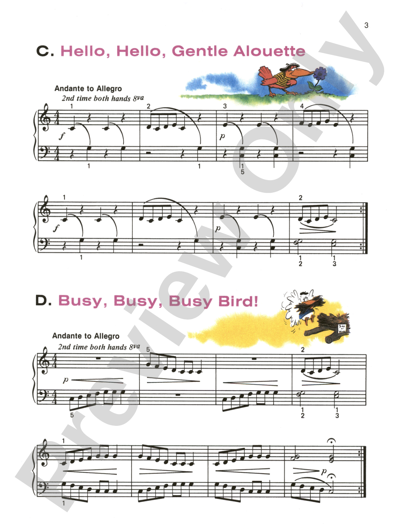 Alfred's Basic Piano Library: Technic Book Complete 2 & 3: For the Later Beginner: Piano