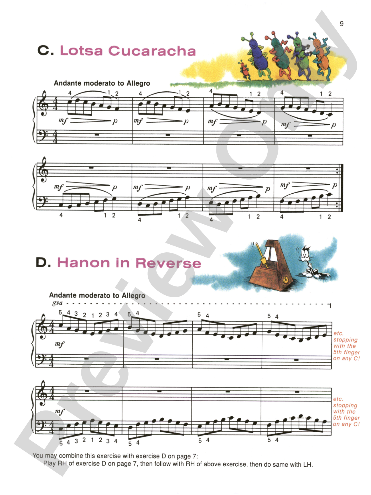 Alfred's Basic Piano Library: Technic Book Complete 2 & 3: For the Later Beginner: Piano