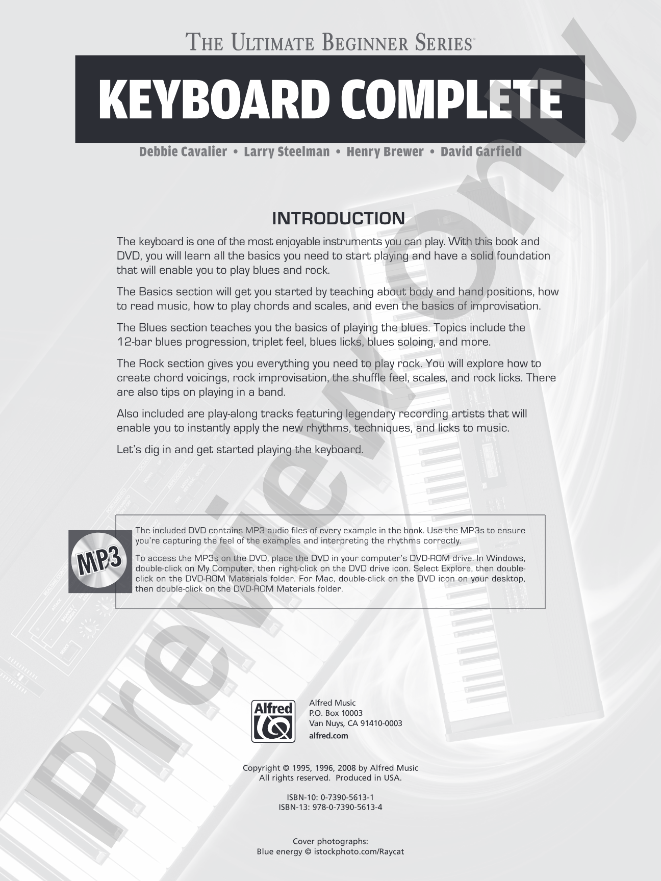 Ultimate Beginner Series: Keyboard Complete: Learn Keyboard Basics, Blues, and Rock: Piano