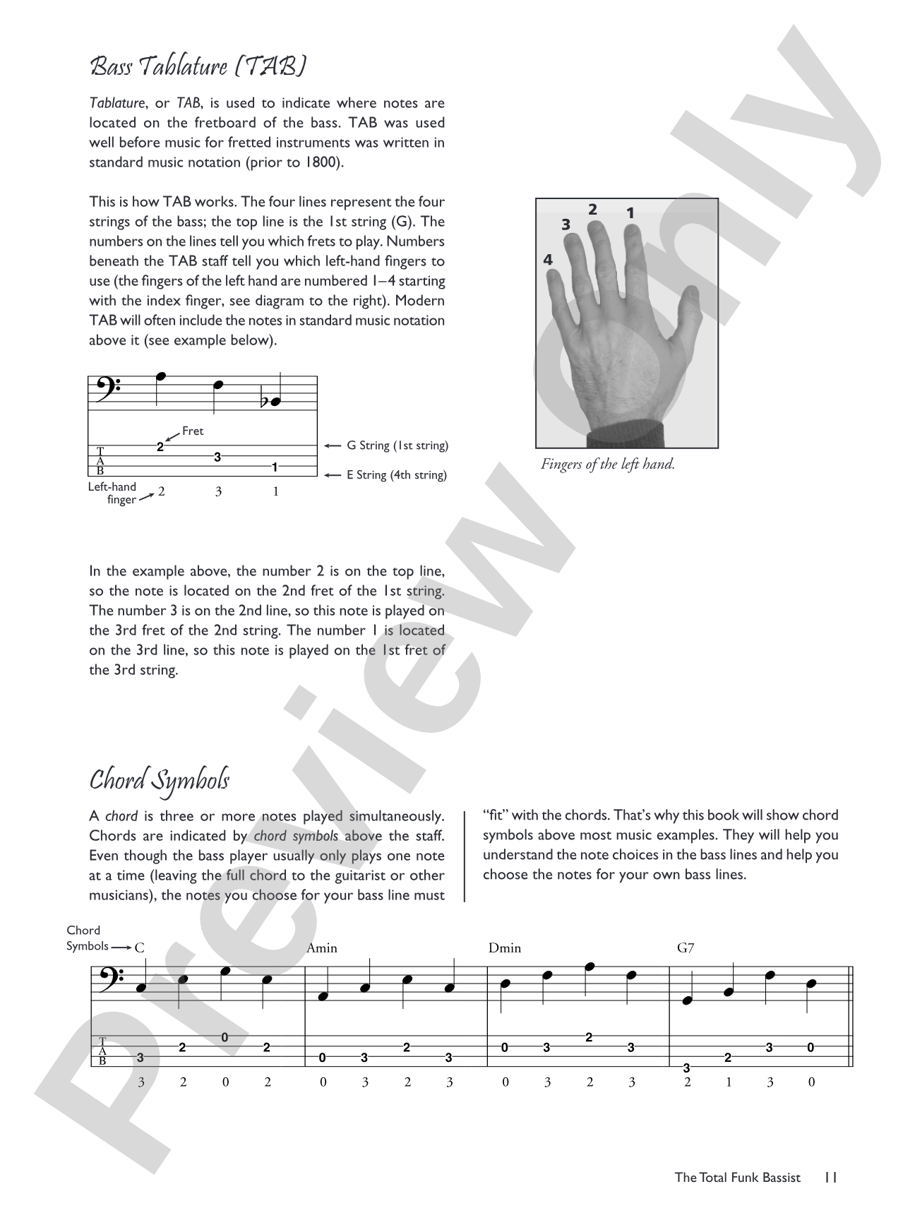 The Total Funk Bassist: A Fun and Comprehensive Overview of Funk Bass Playing