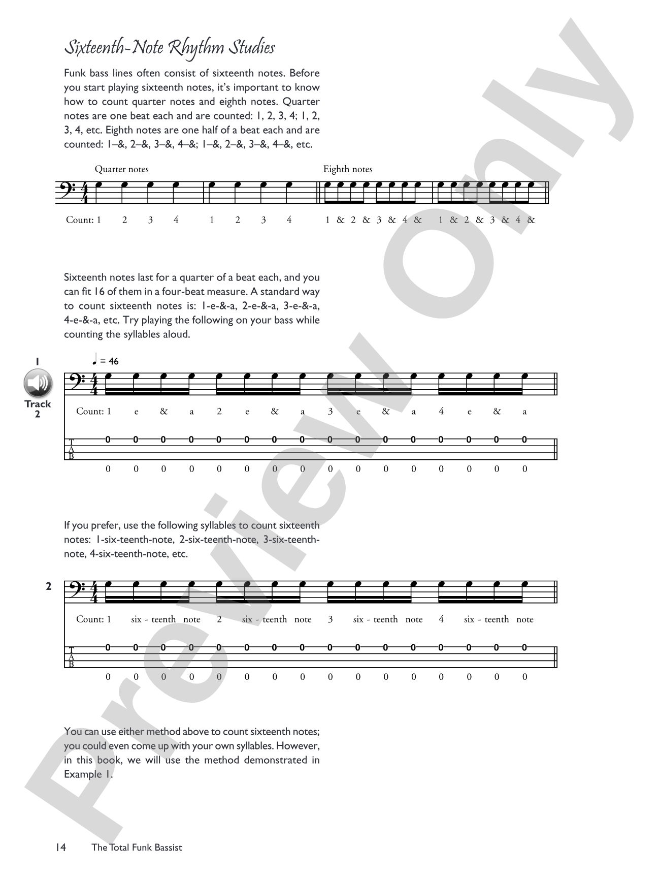 The Total Funk Bassist: A Fun and Comprehensive Overview of Funk Bass Playing