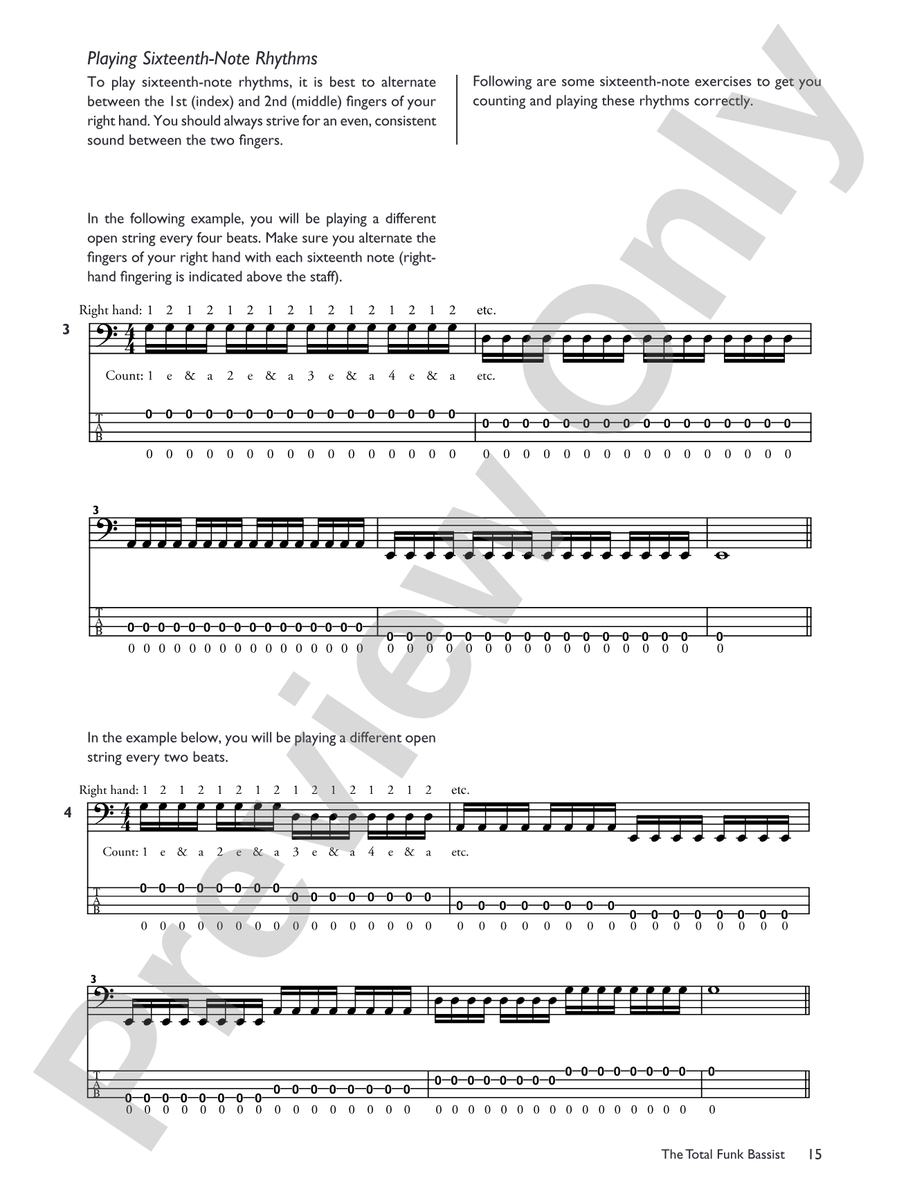 The Total Funk Bassist: A Fun and Comprehensive Overview of Funk Bass Playing