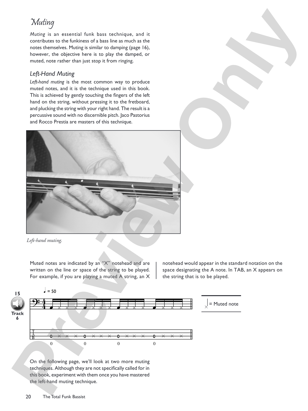 The Total Funk Bassist: A Fun and Comprehensive Overview of Funk Bass Playing