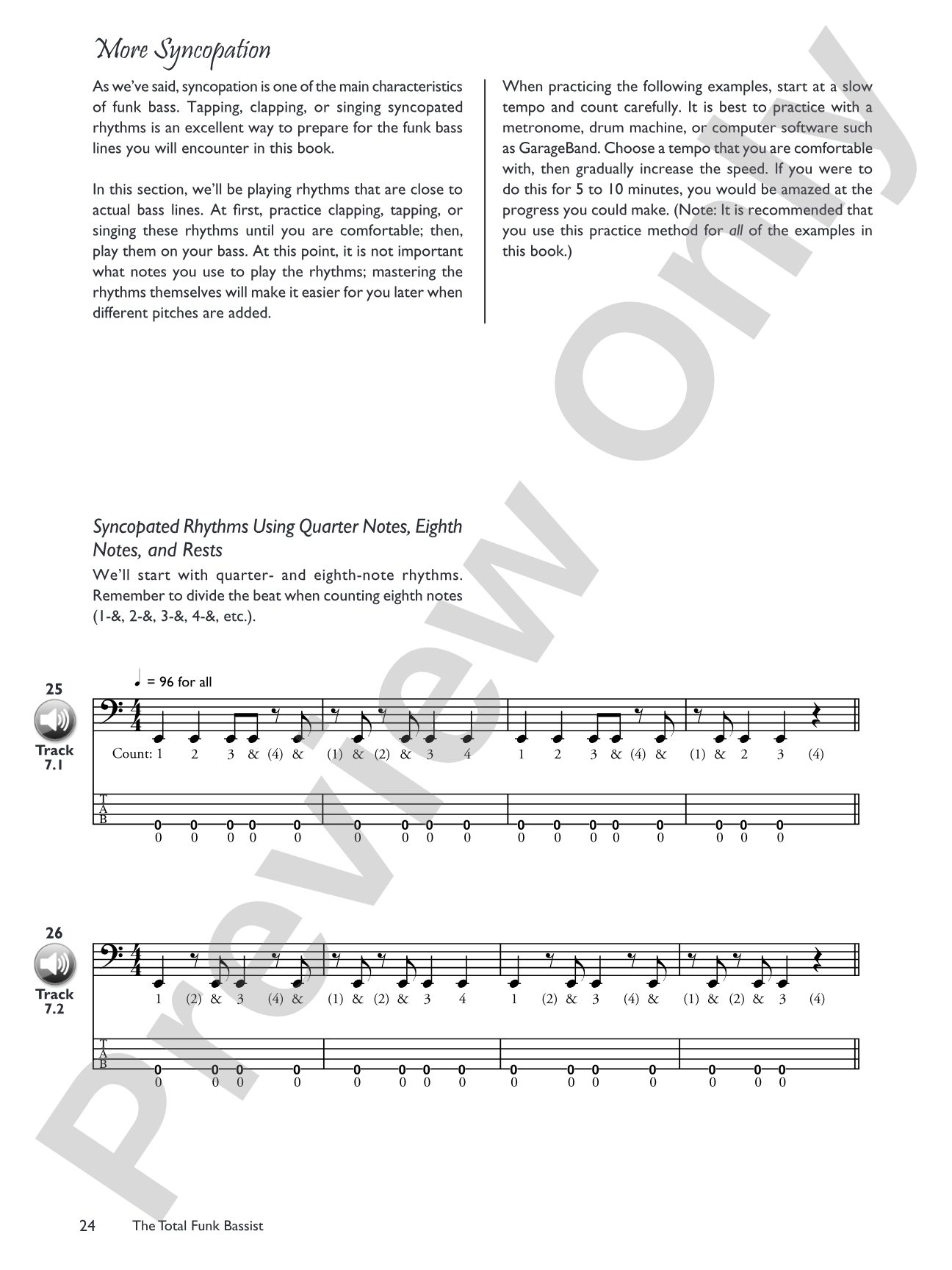The Total Funk Bassist: A Fun and Comprehensive Overview of Funk Bass Playing
