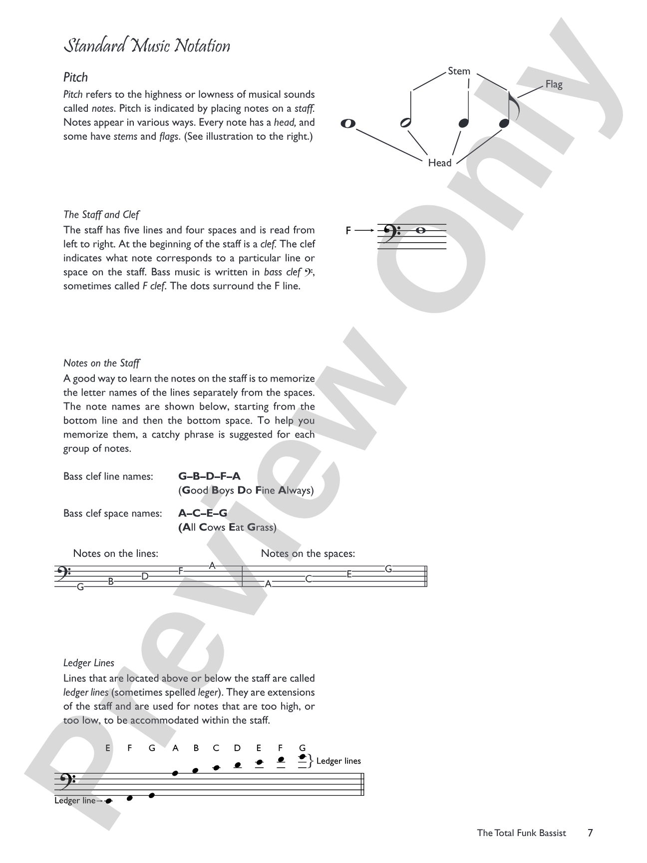 The Total Funk Bassist: A Fun and Comprehensive Overview of Funk Bass Playing