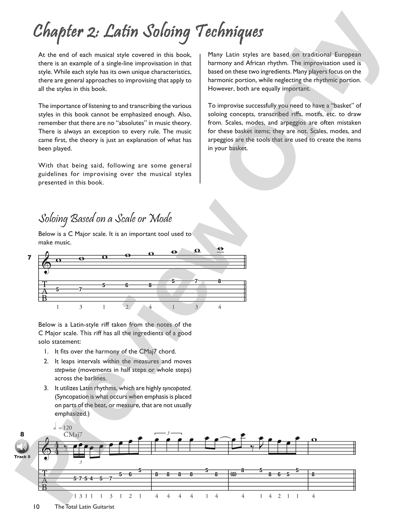 The Total Latin Guitarist: A Fun and Comprehensive Overview of Latin Guitar Playing