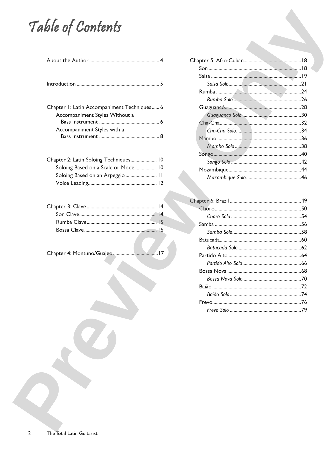 The Total Latin Guitarist: A Fun and Comprehensive Overview of Latin Guitar Playing