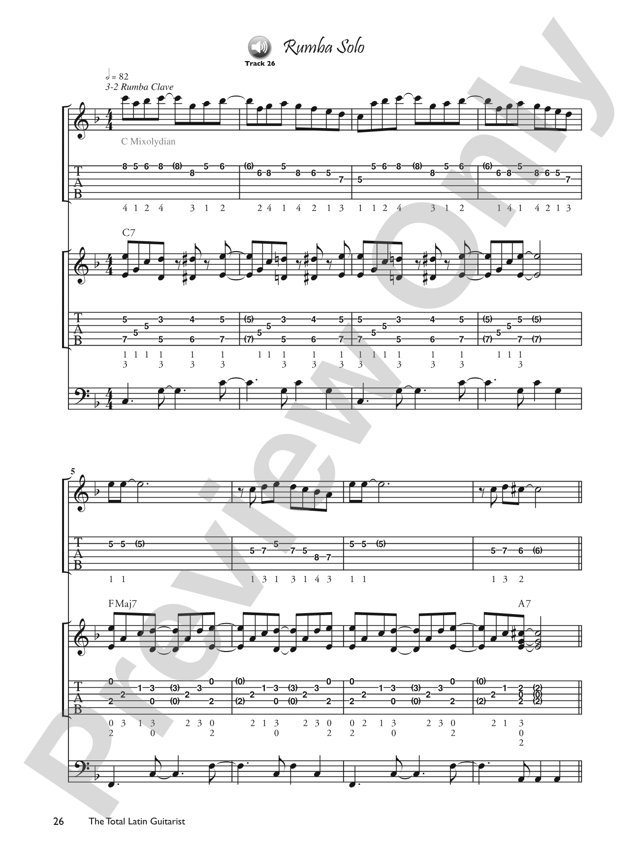 The Total Latin Guitarist: A Fun and Comprehensive Overview of Latin Guitar Playing