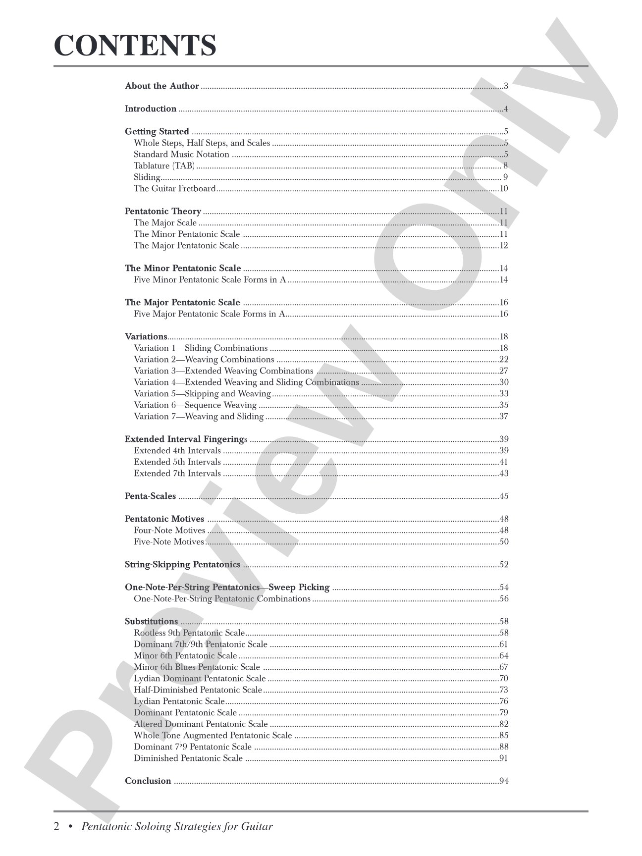 Pentatonic Soloing Strategies for Guitar: Modern Ideas for All Styles