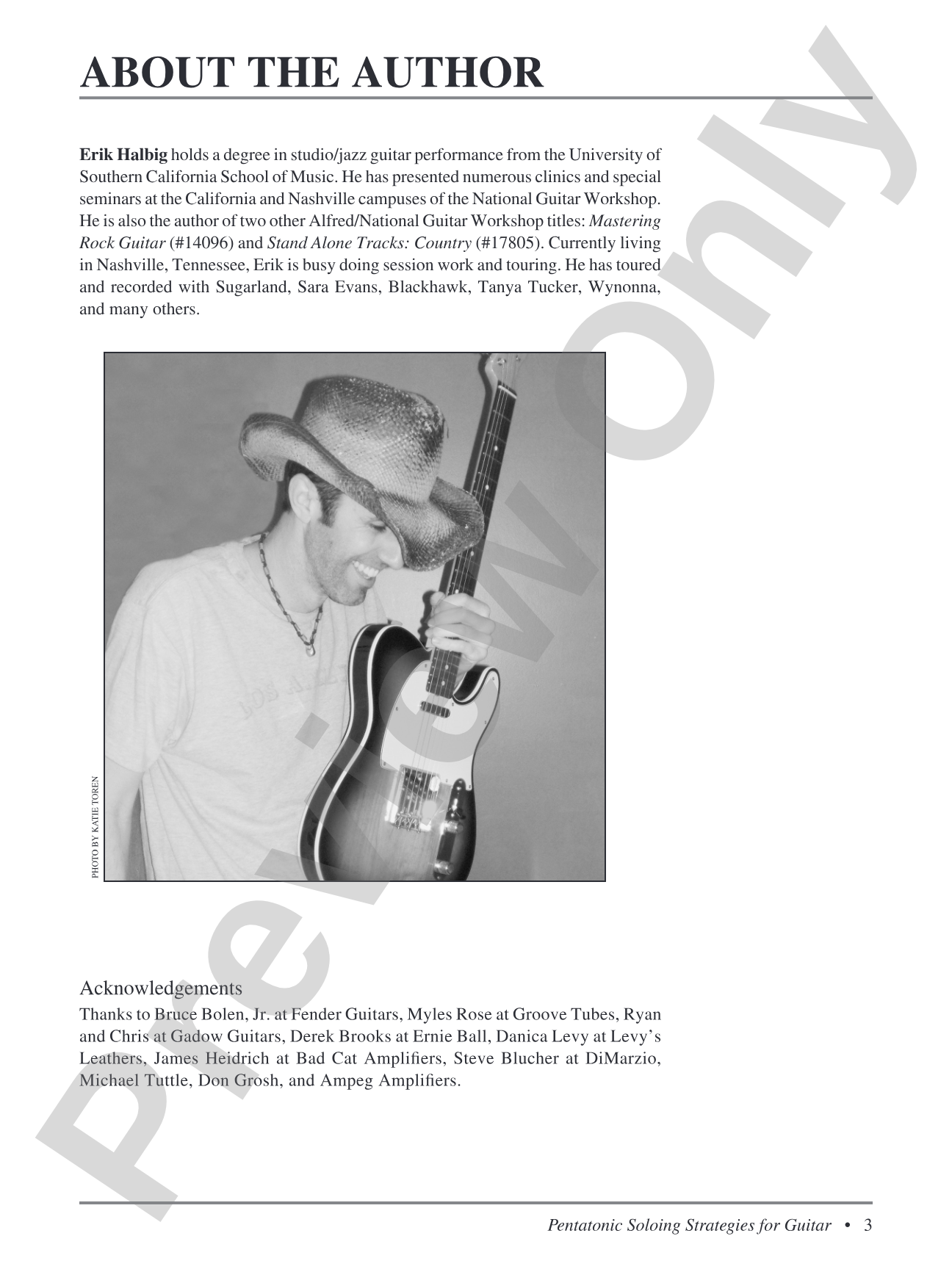 Pentatonic Soloing Strategies for Guitar: Modern Ideas for All Styles