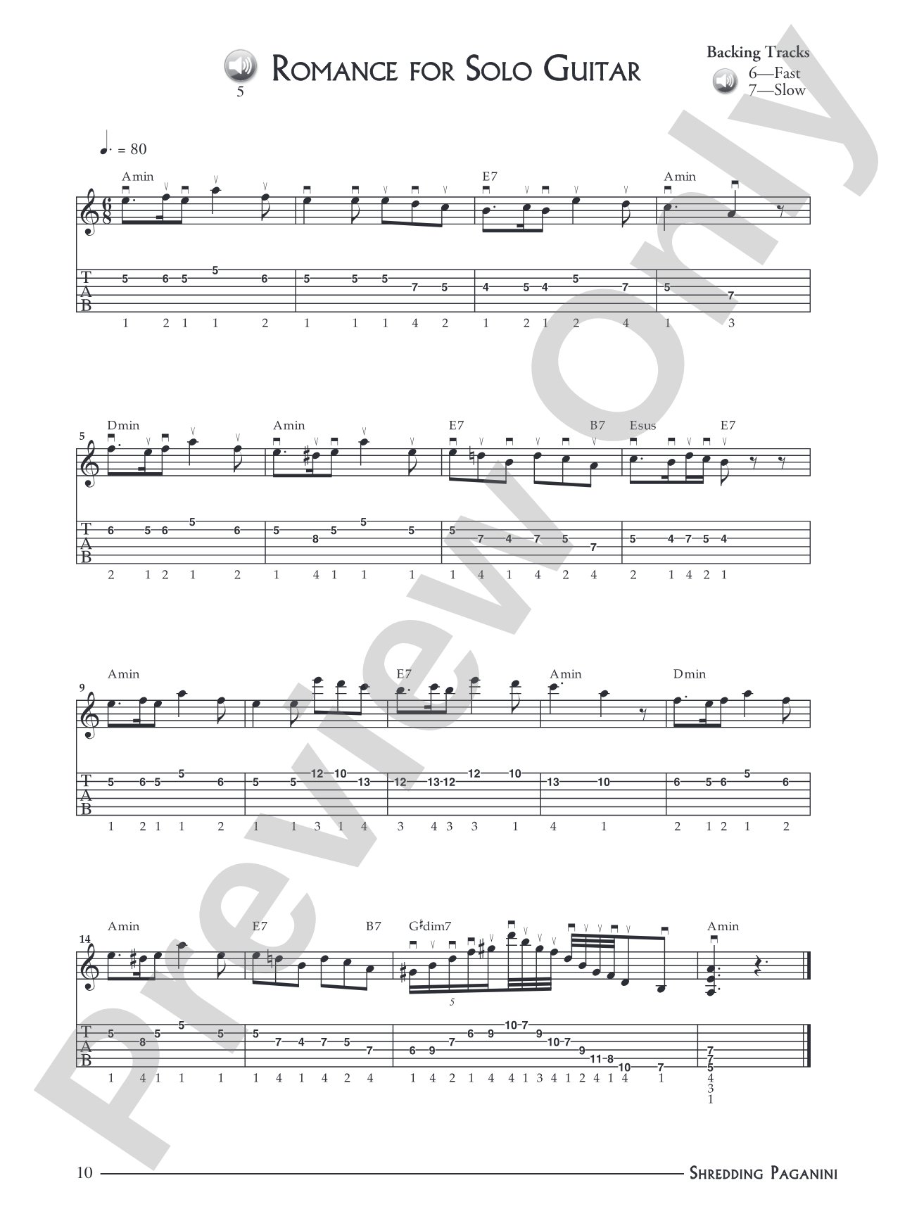 Shredding Paganini: Heavy Metal Guitar Meets 9 Masterpieces by Niccolo Paganini