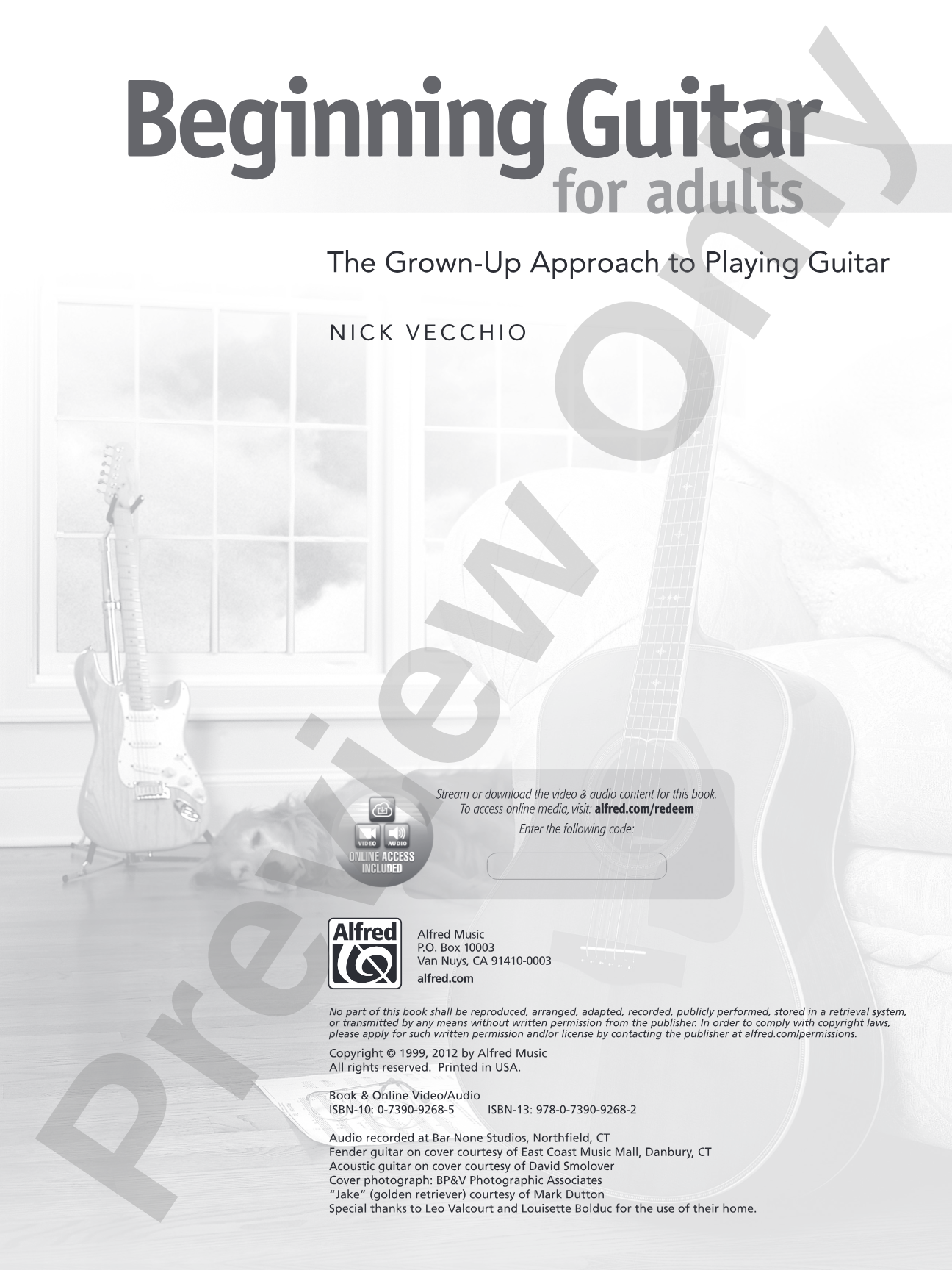 Beginning Guitar for Adults: The Grown-Up Approach to Playing Guitar