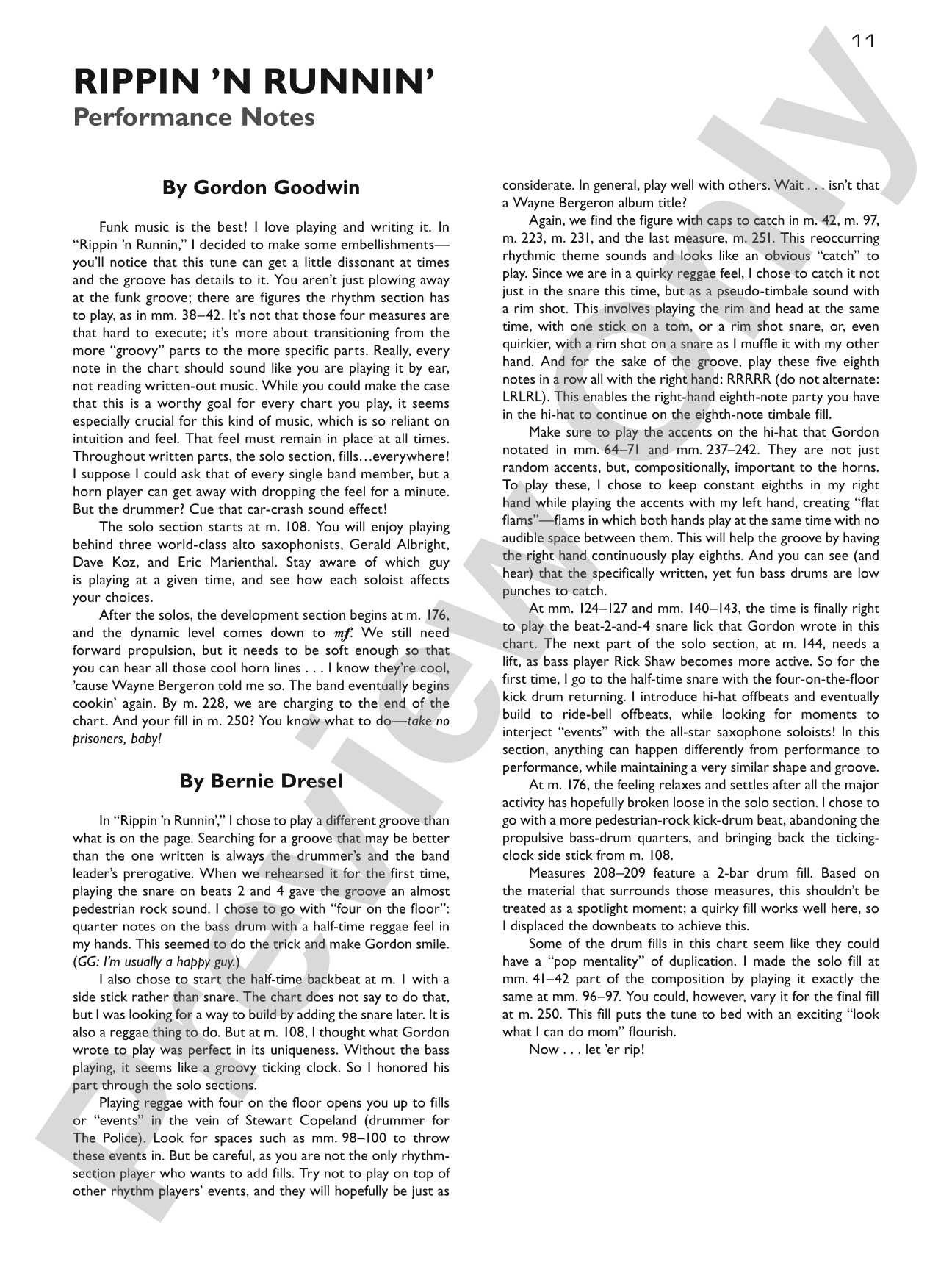 Gordon Goodwin's Big Phat Band Play-Along Series: Drums, Volume 2