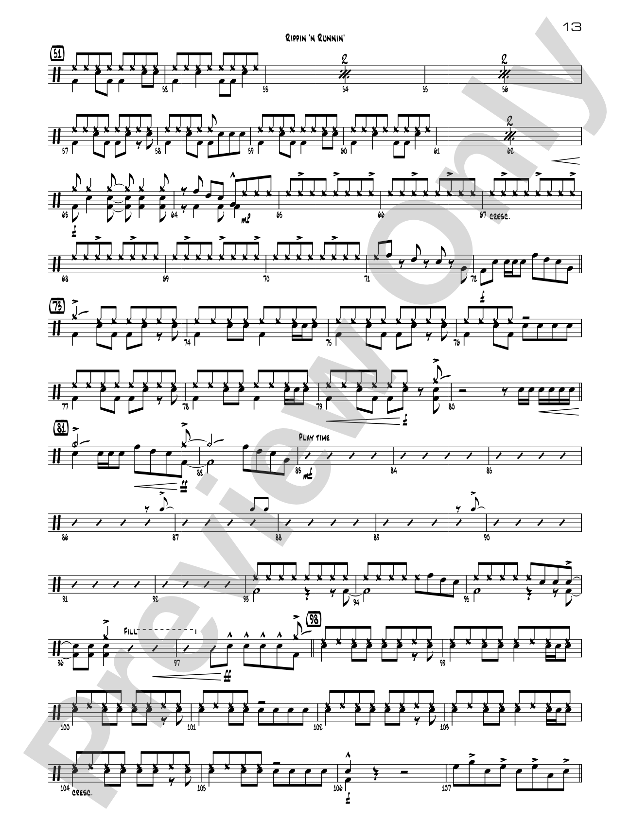 Gordon Goodwin's Big Phat Band Play-Along Series: Drums, Volume 2