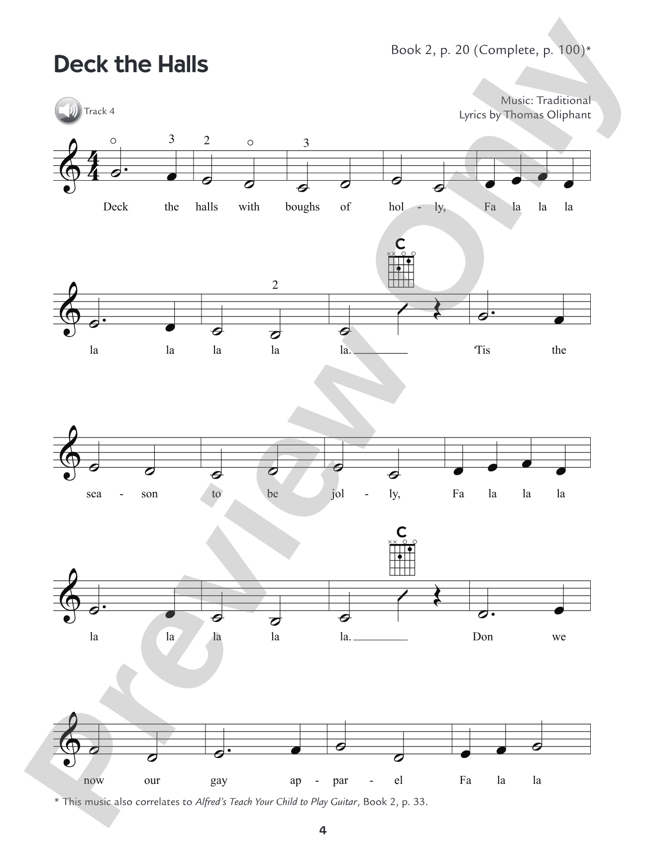 Alfred's Kid's Guitar Course Christmas Songbook 1 & 2: 15 Fun Arrangements That Make Learning Even Easier!