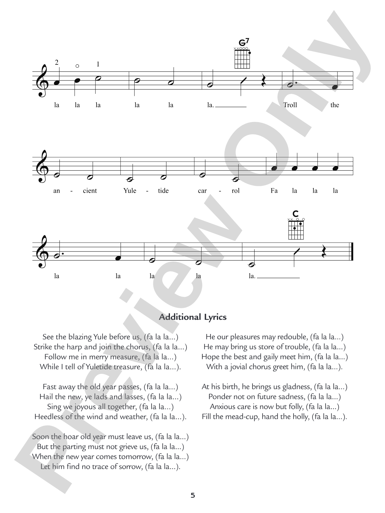 Alfred's Kid's Guitar Course Christmas Songbook 1 & 2: 15 Fun Arrangements That Make Learning Even Easier!