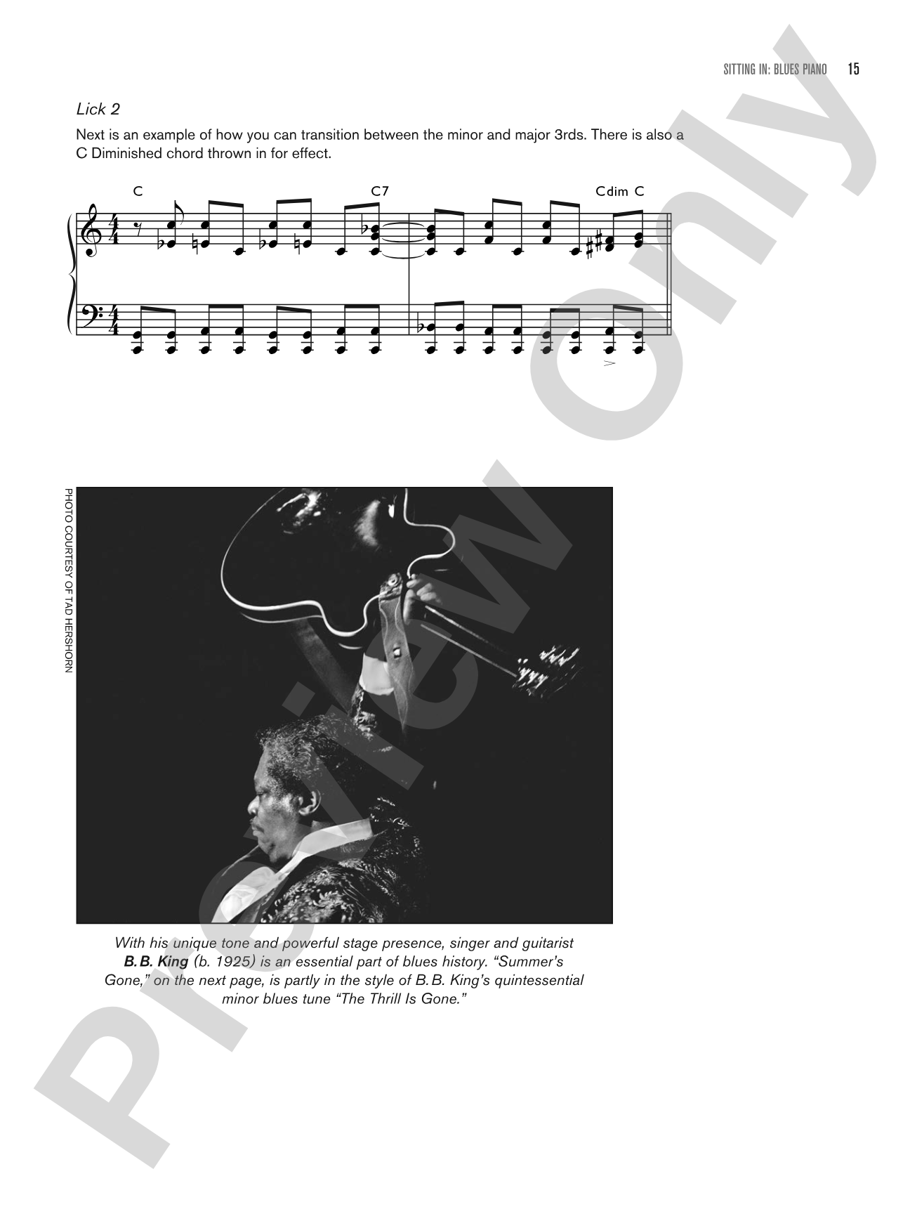 Sitting In: Blues Piano: Backing Tracks and Improv Lessons: Piano