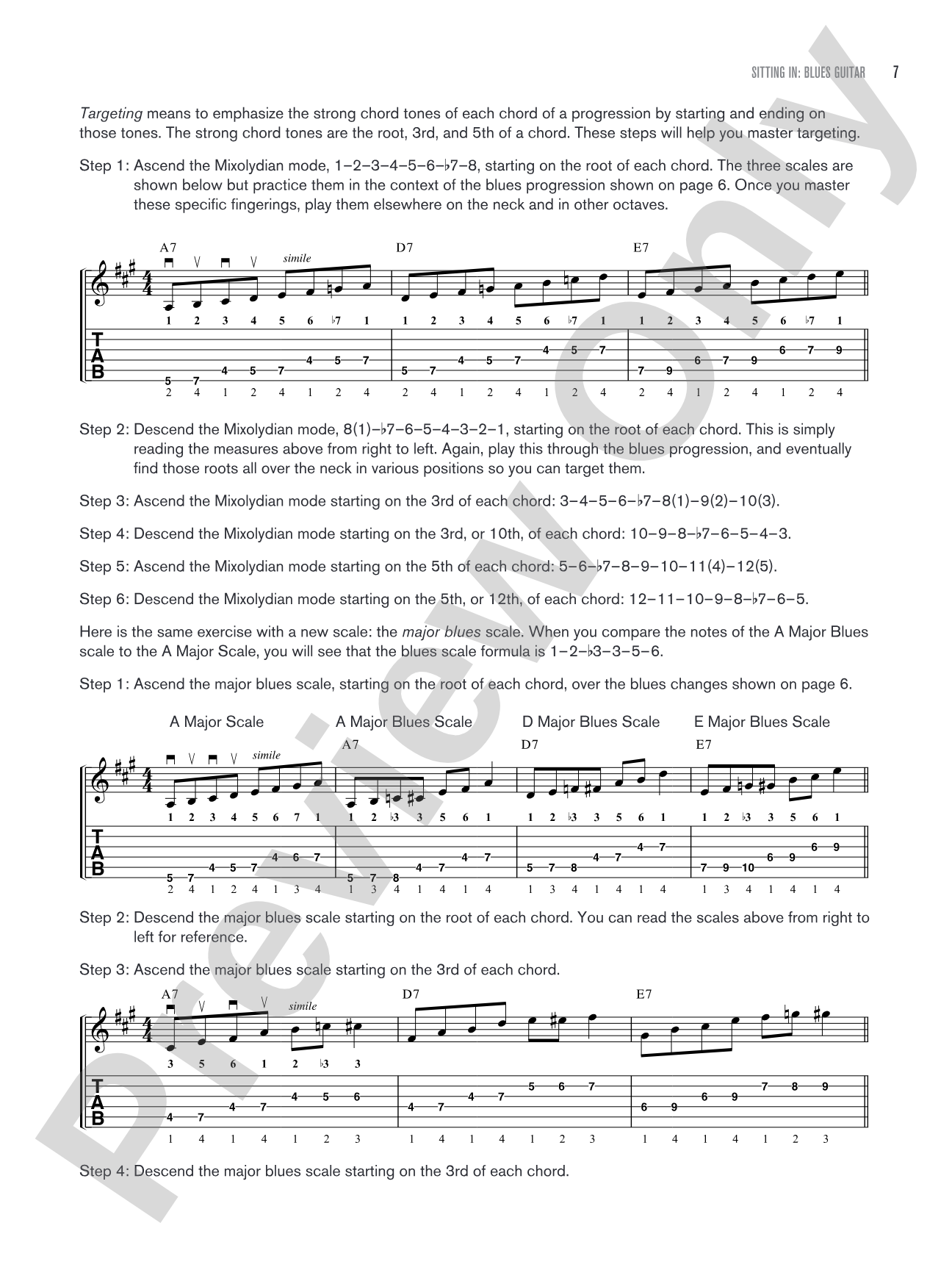 Sitting In: Blues Guitar: Backing Tracks and Improv Lessons