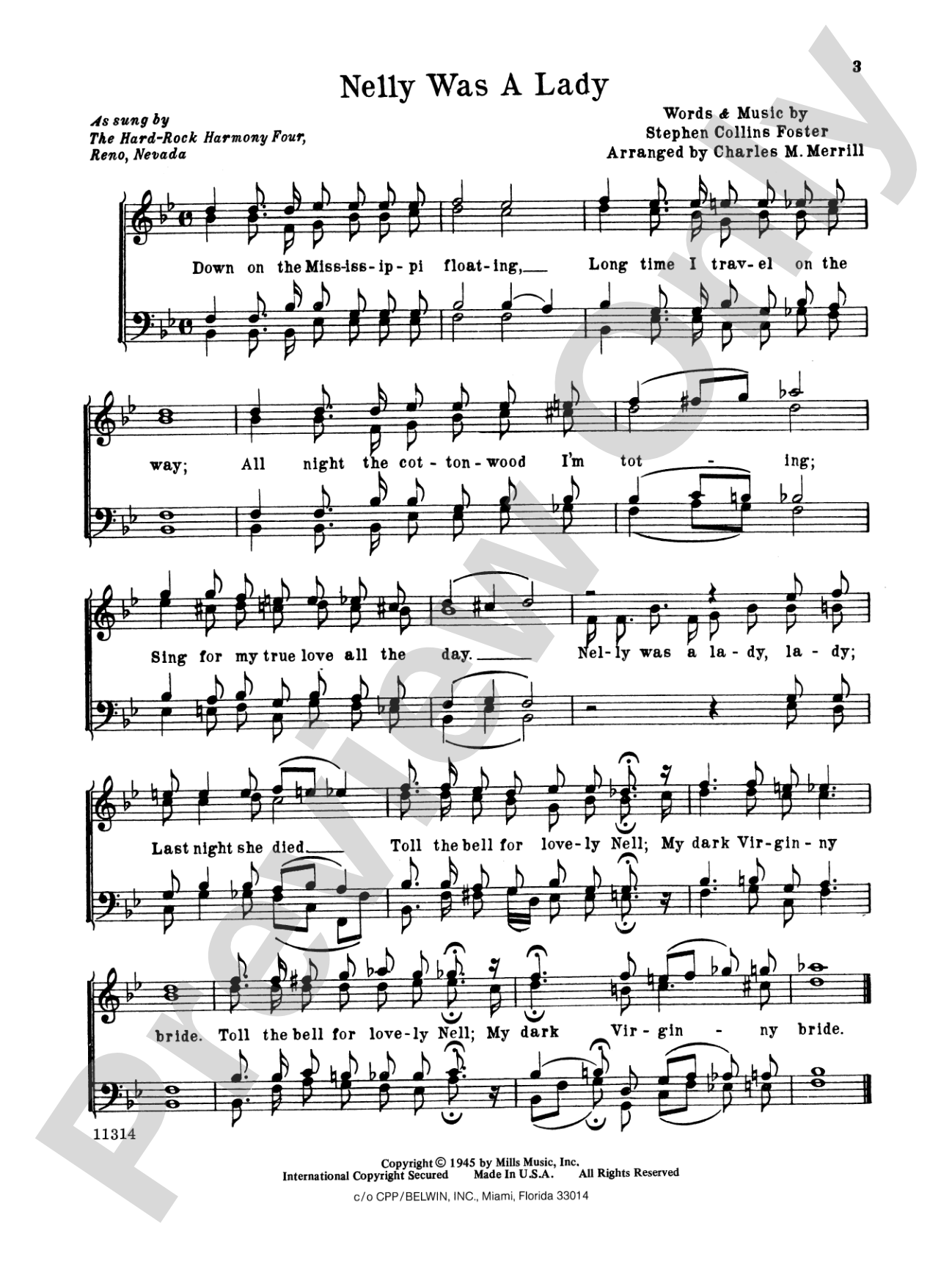 More Barber Shop Harmony: TTBB Choral Book
