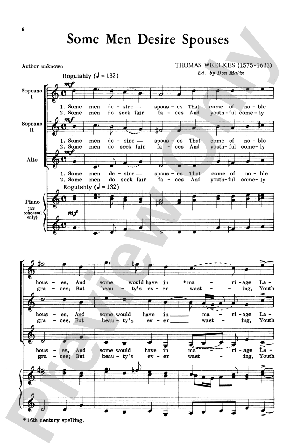 Madrigals for Treble Voices: SSA & SSAA Choral Book
