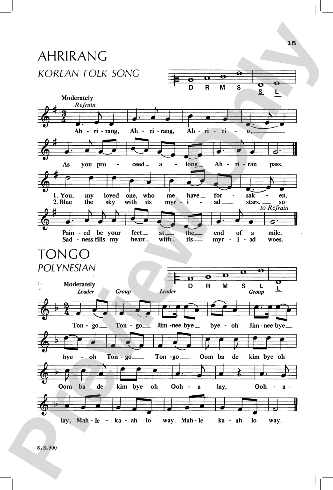 Just Five: Children's Song Collection: Unison Pentatonic Songs Choral Collection Book