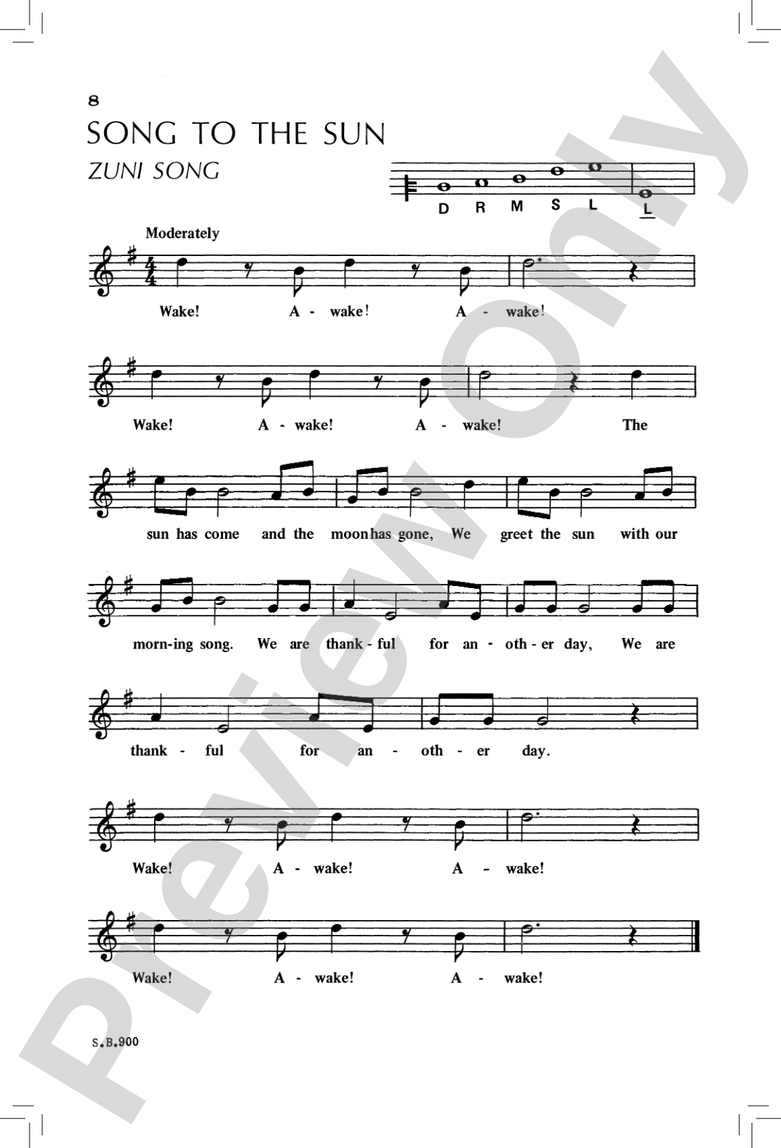 Just Five: Children's Song Collection: Unison Pentatonic Songs Choral Collection Book