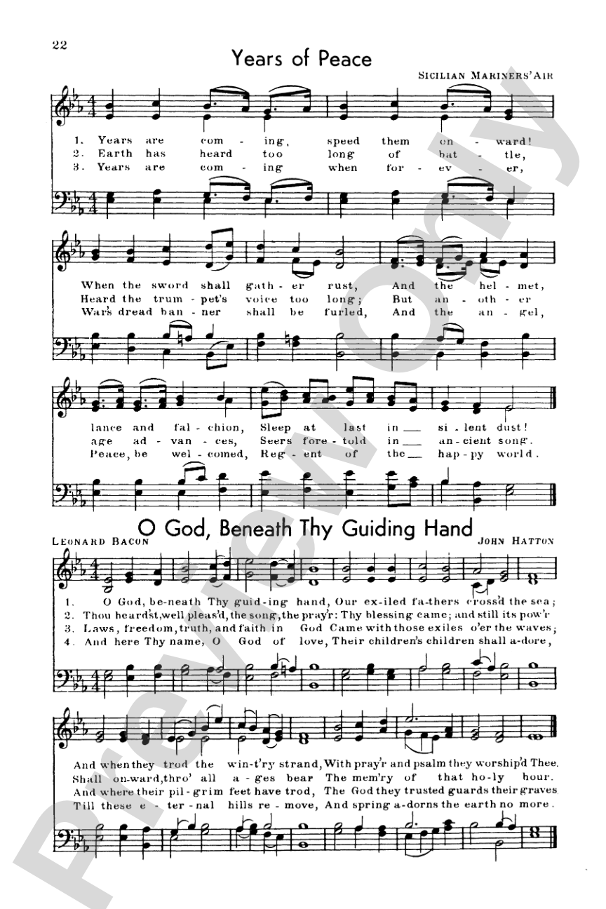 The Golden Book of Favorite Songs (Community Collection): Choral Book