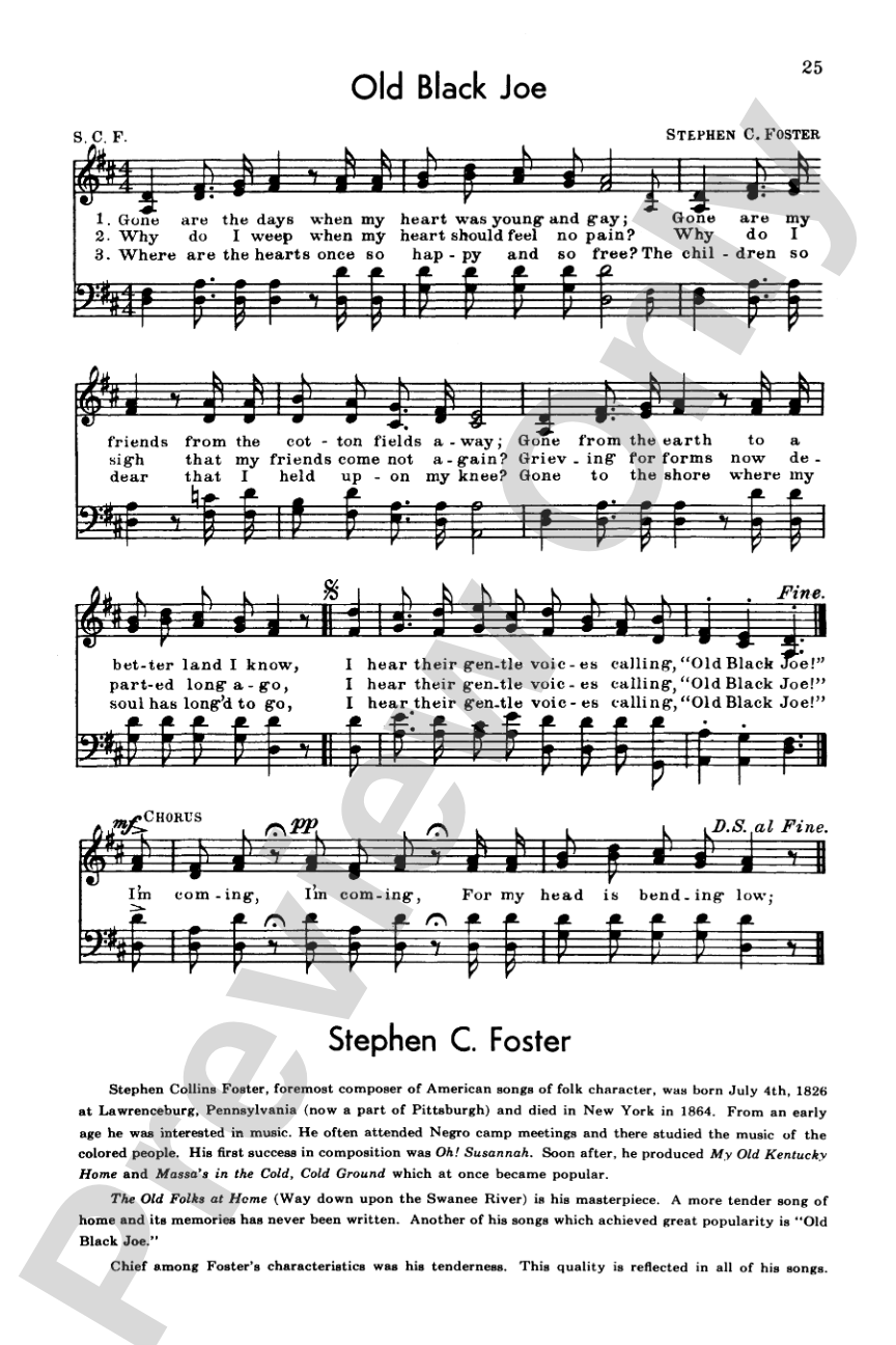 The Golden Book of Favorite Songs (Community Collection): Choral Book