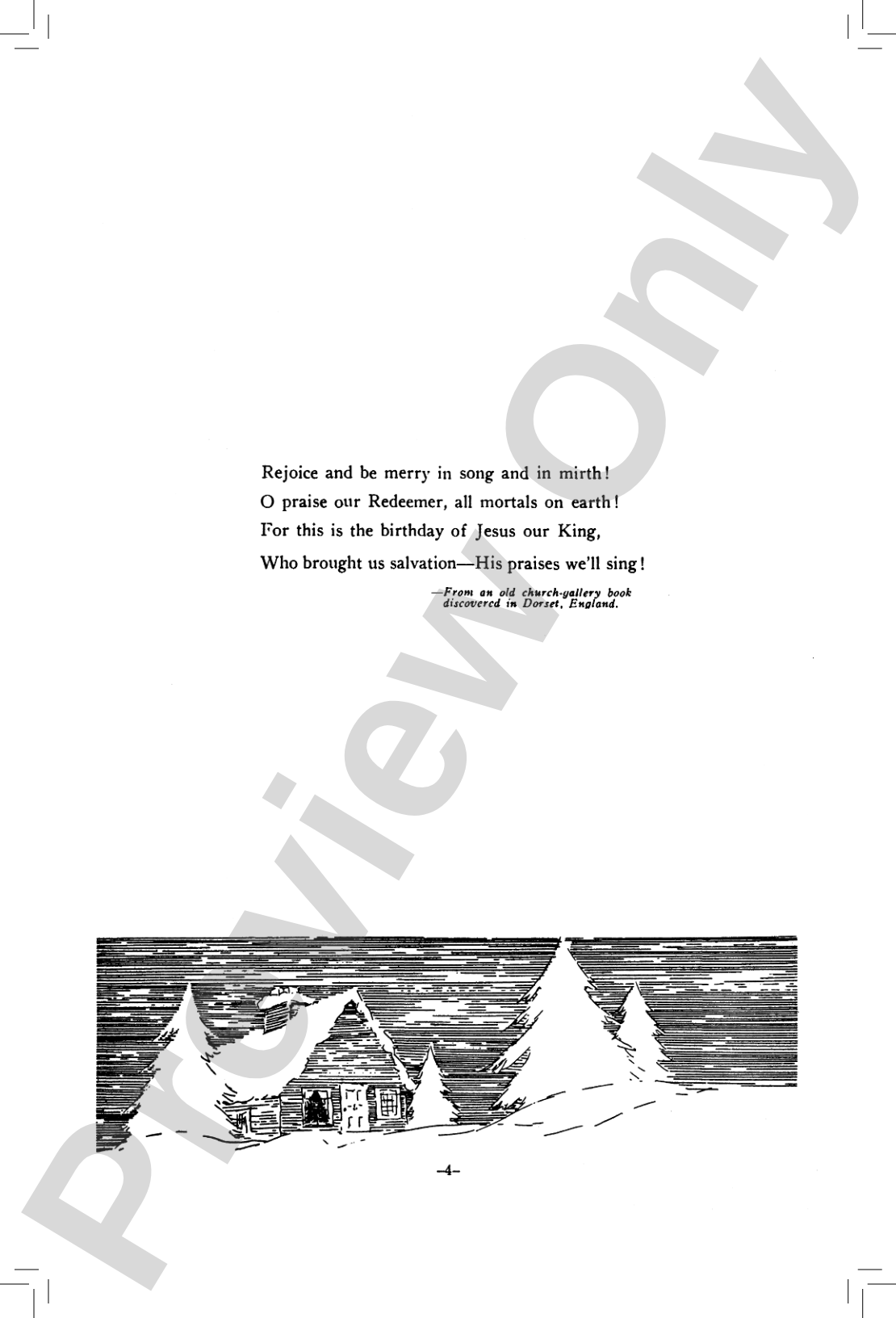 The Christmas Caroler's Book in Song & Story: SATB, <i>a cappella</i> Choral Book