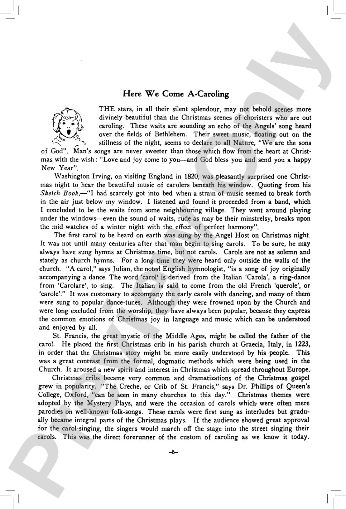 The Christmas Caroler's Book in Song & Story: SATB, <i>a cappella</i> Choral Book