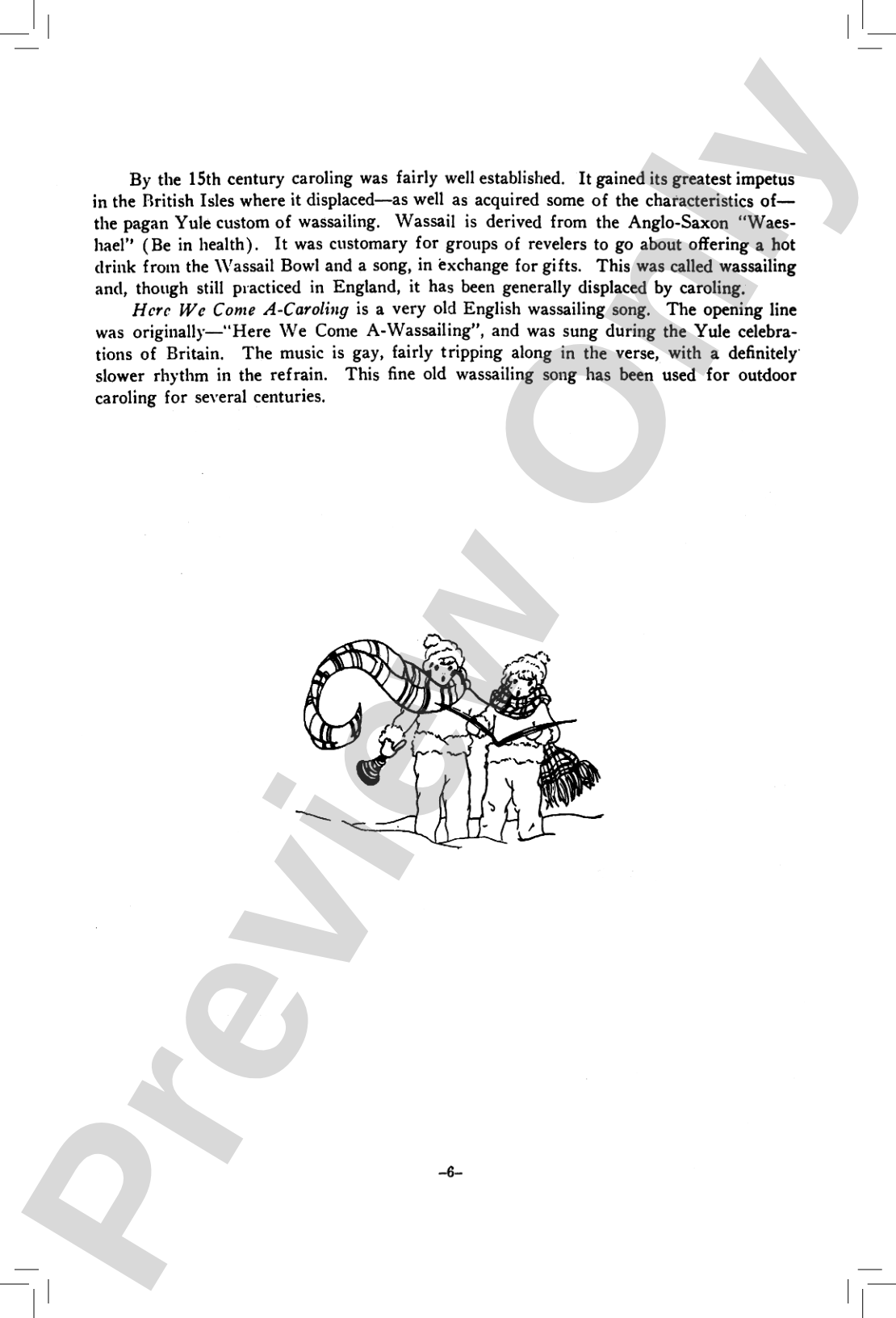The Christmas Caroler's Book in Song & Story: SATB, <i>a cappella</i> Choral Book