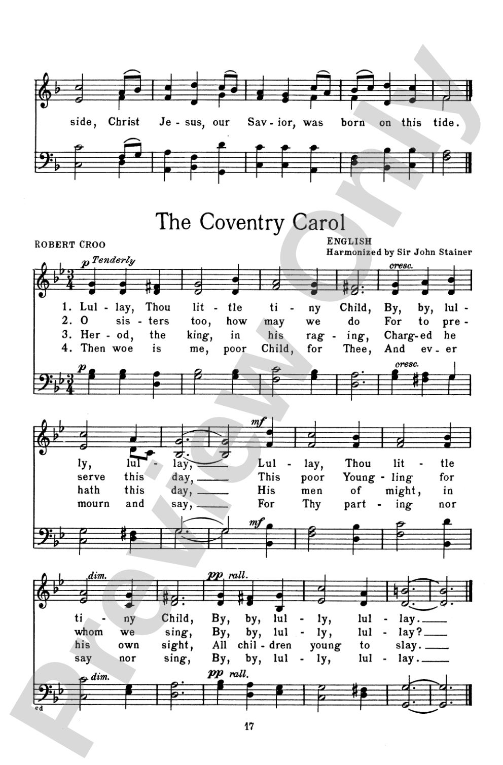 Christmas: Its Carols, Customs and Legends: Choral Book
