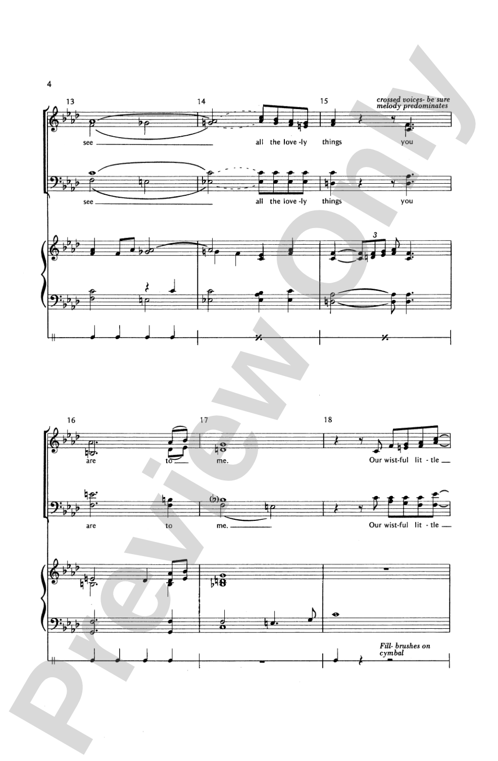 The Best of Gene Puerling: SATB Choral Book