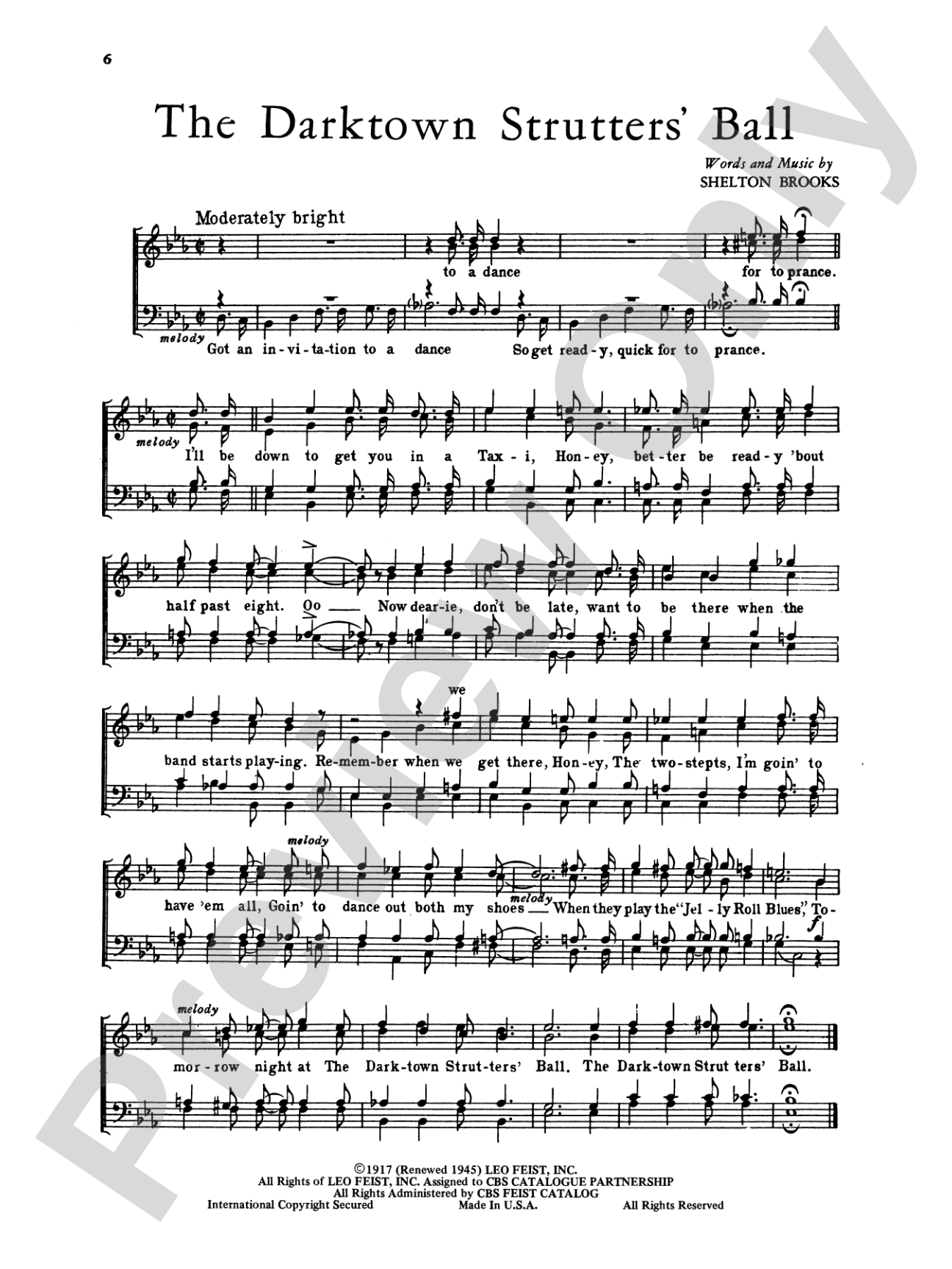 Barber Shop Memories, Number 1: Piano/Vocal/Chords Book