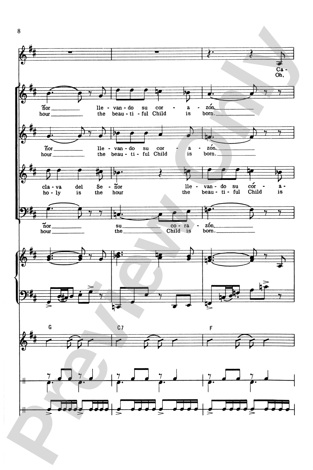 Navidad Nuestra: SATB Choral