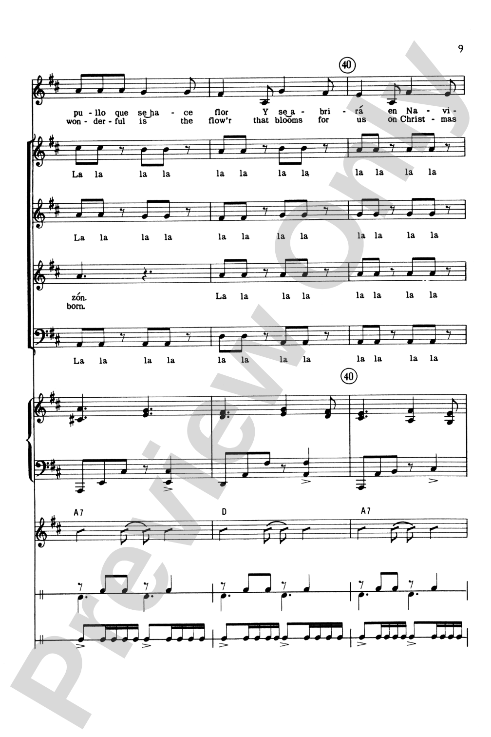 Navidad Nuestra: SATB Choral