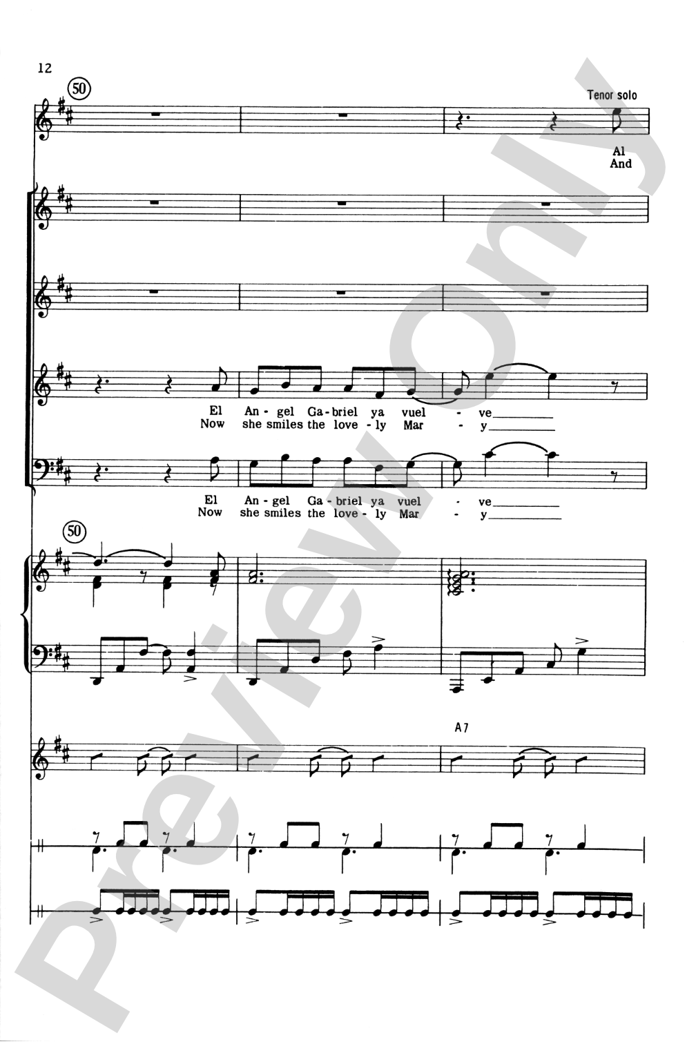 Navidad Nuestra: SATB Choral