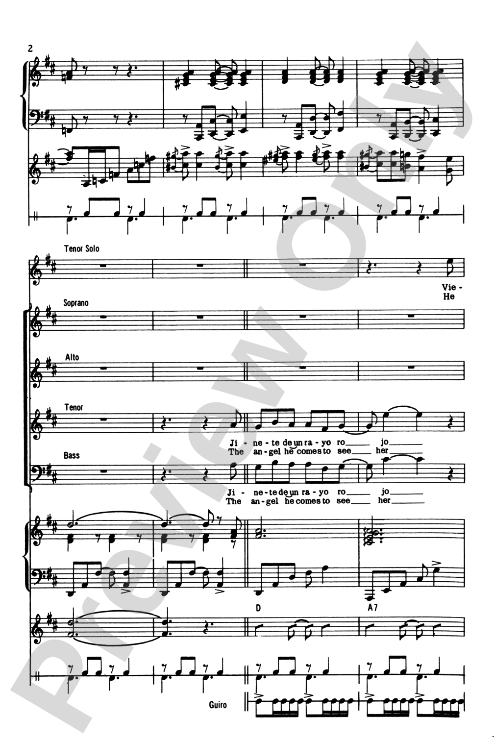 Navidad Nuestra: SATB Choral